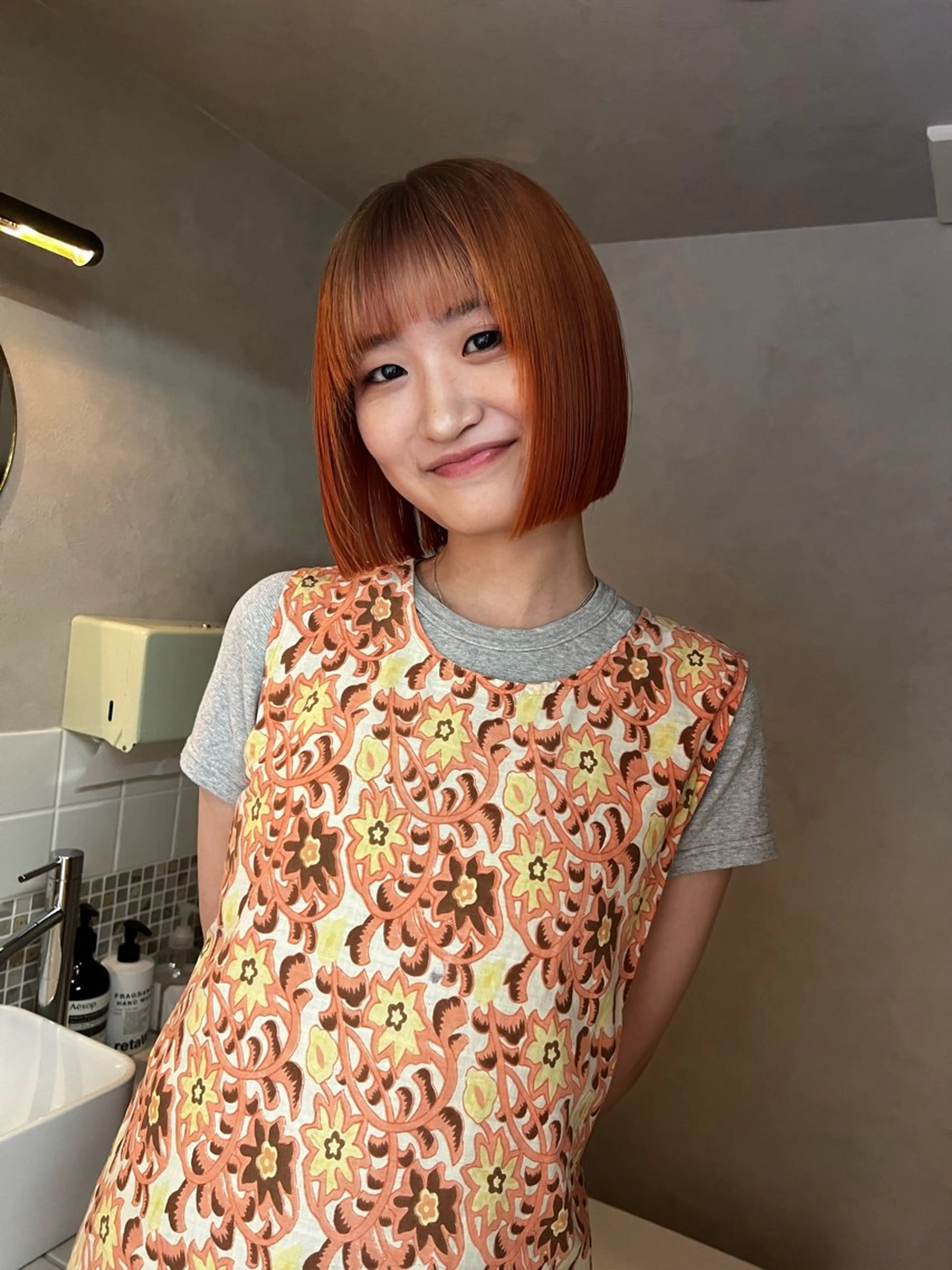 ショート カラー nishido ハイライト/メンズのヘアスタイル