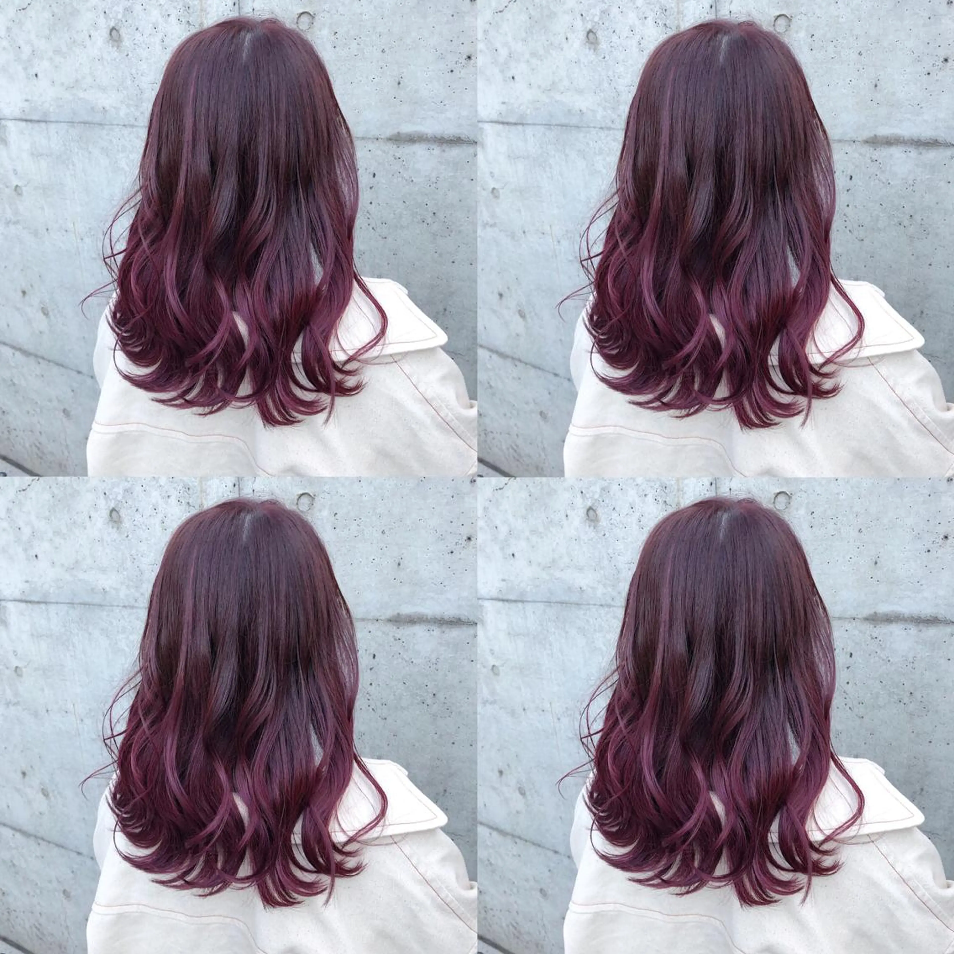 ロング カラー ヘアアレンジ メンズ キッズ カット ヘアカラー トリートメント 💟Chloe原宿店 🩶ハイトーンのヘアスタイル