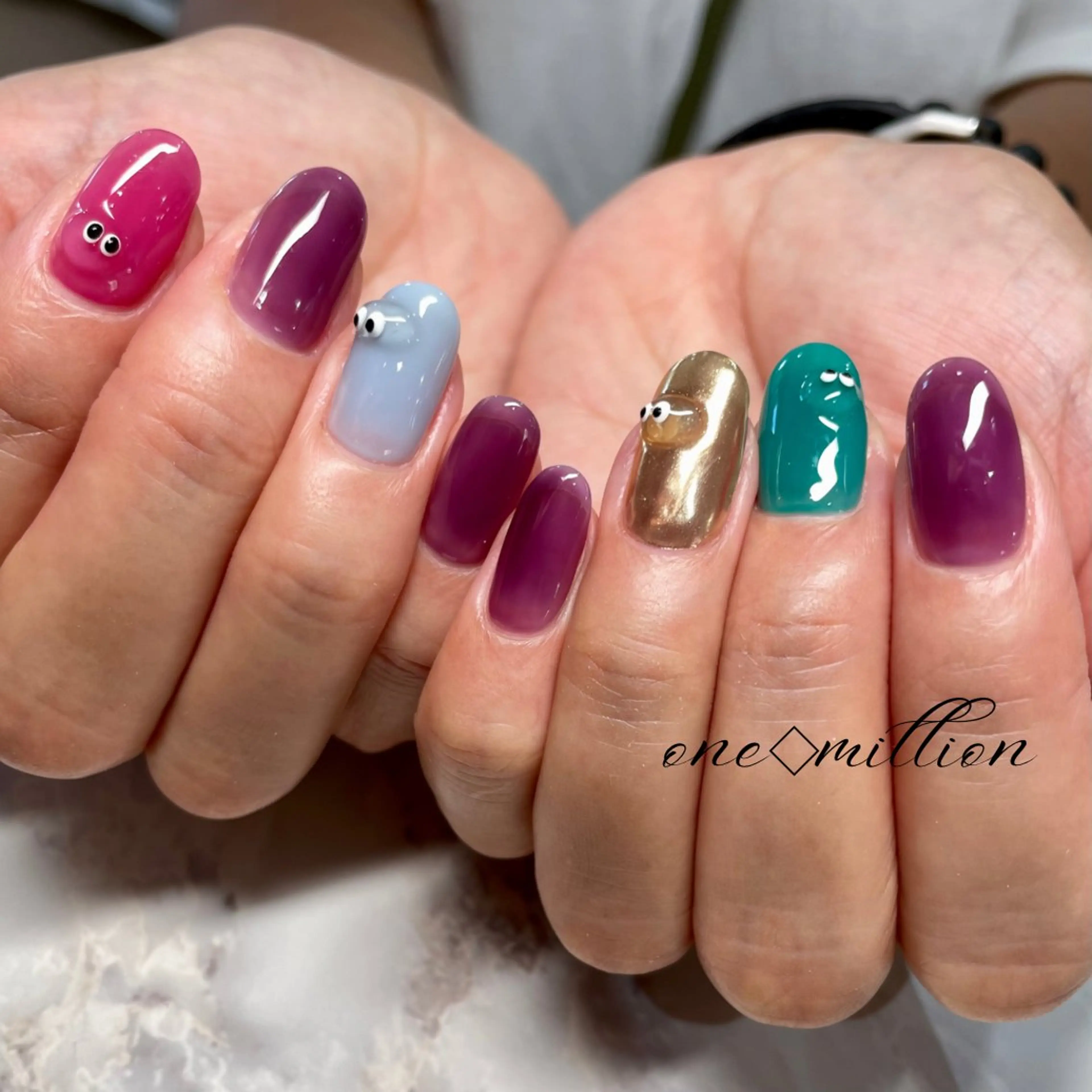 ネイル nail salon ワンミリオンのネイルデザイン