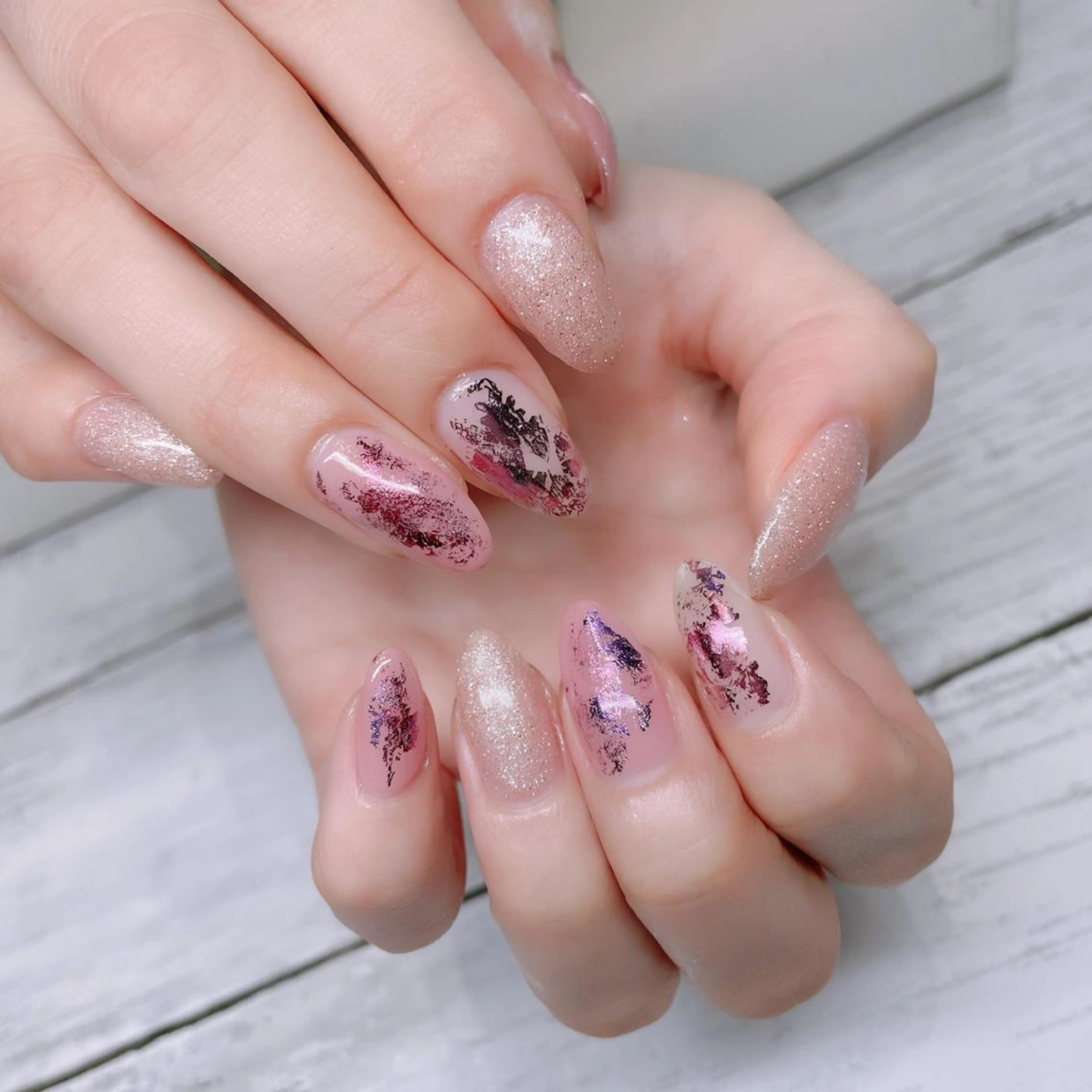 ネイル Aim* 深爪・自爪育成専門店のネイルデザイン