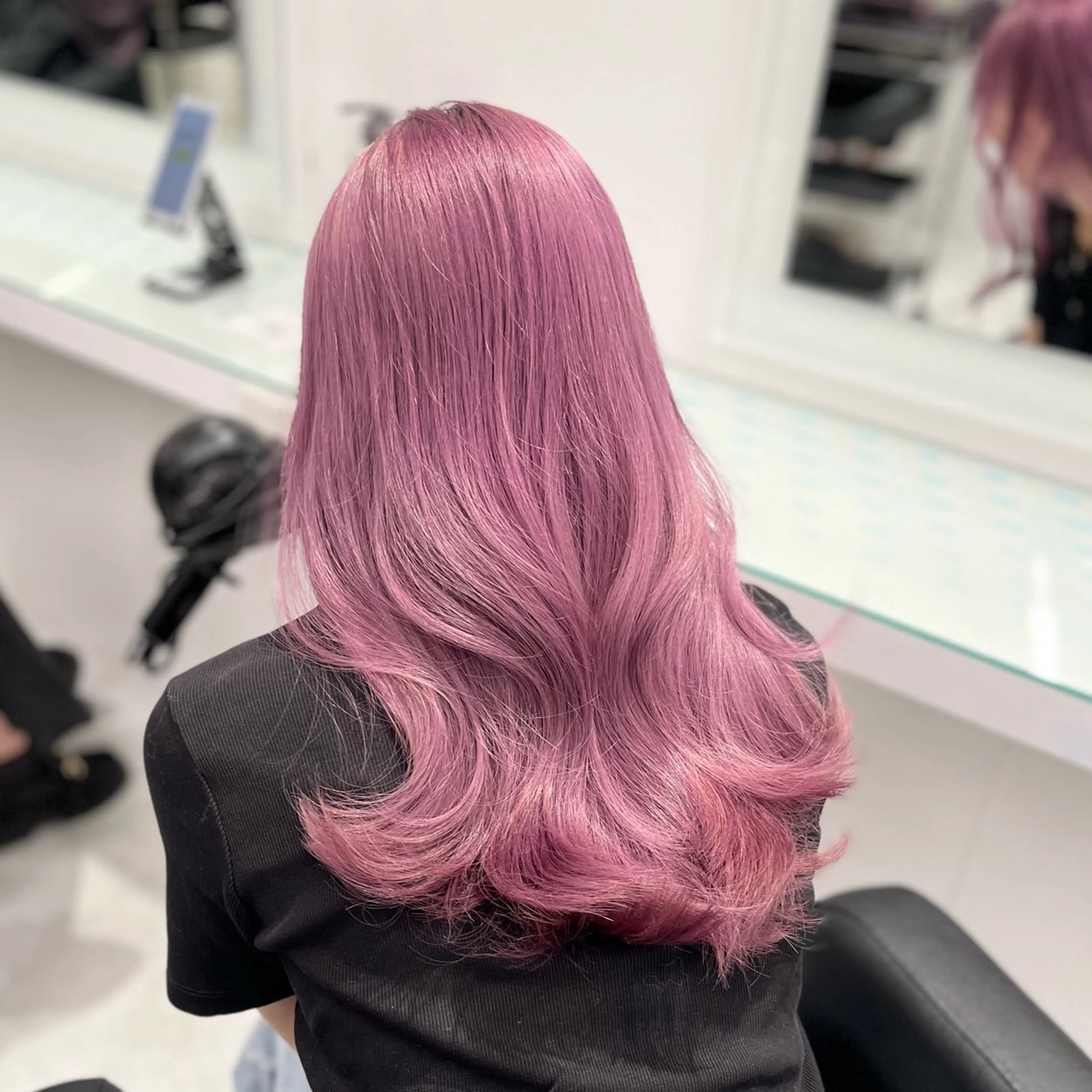 セミロング カラー パーマ ヘアアレンジ メンズ ヘアカラー トリートメント ♡ 𝐑𝐈𝐎♡のヘアスタイル