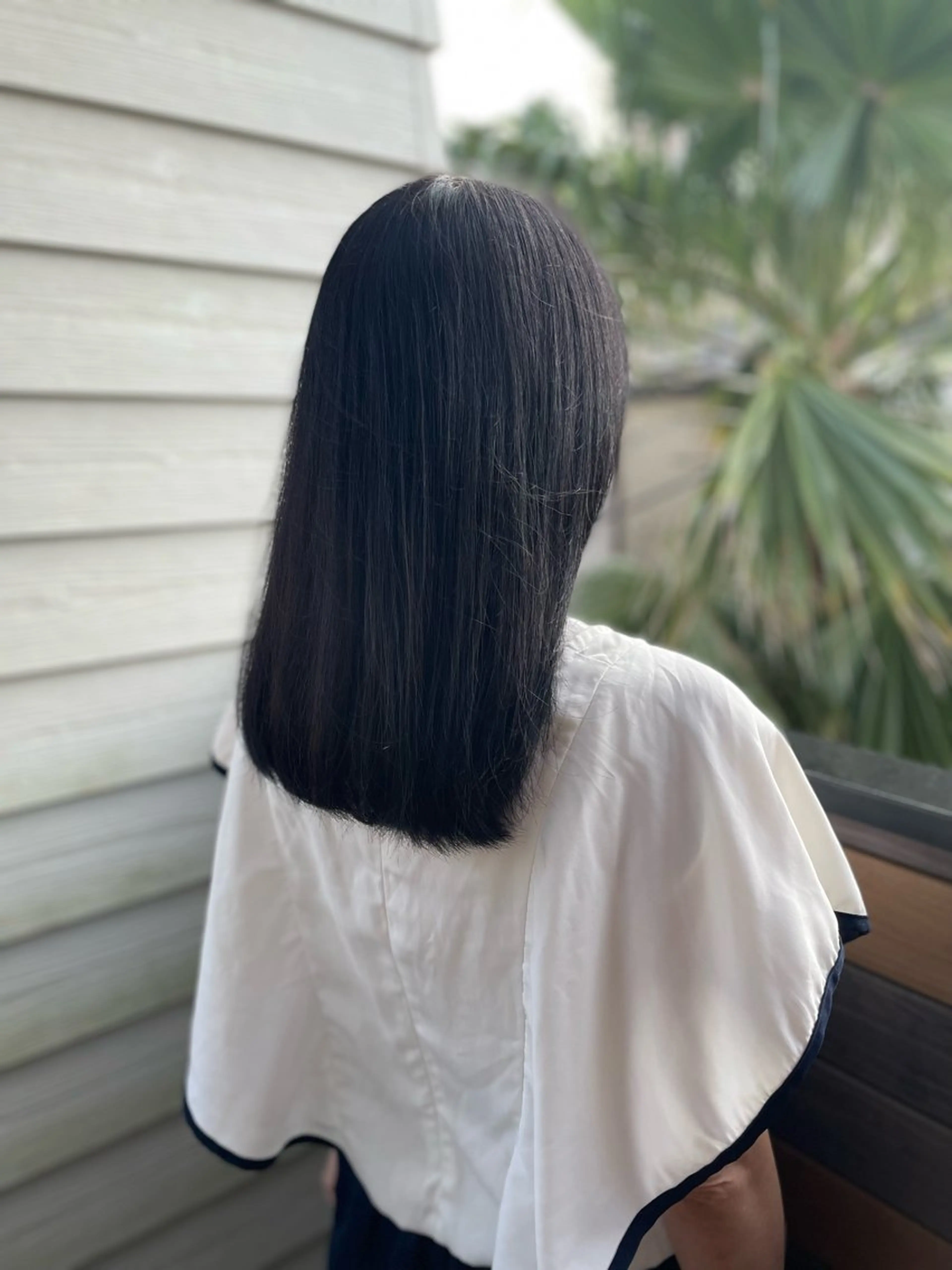 カラー diar湘南台店所属・ふくだももこ🍑 つるっとボブのヘアスタイル