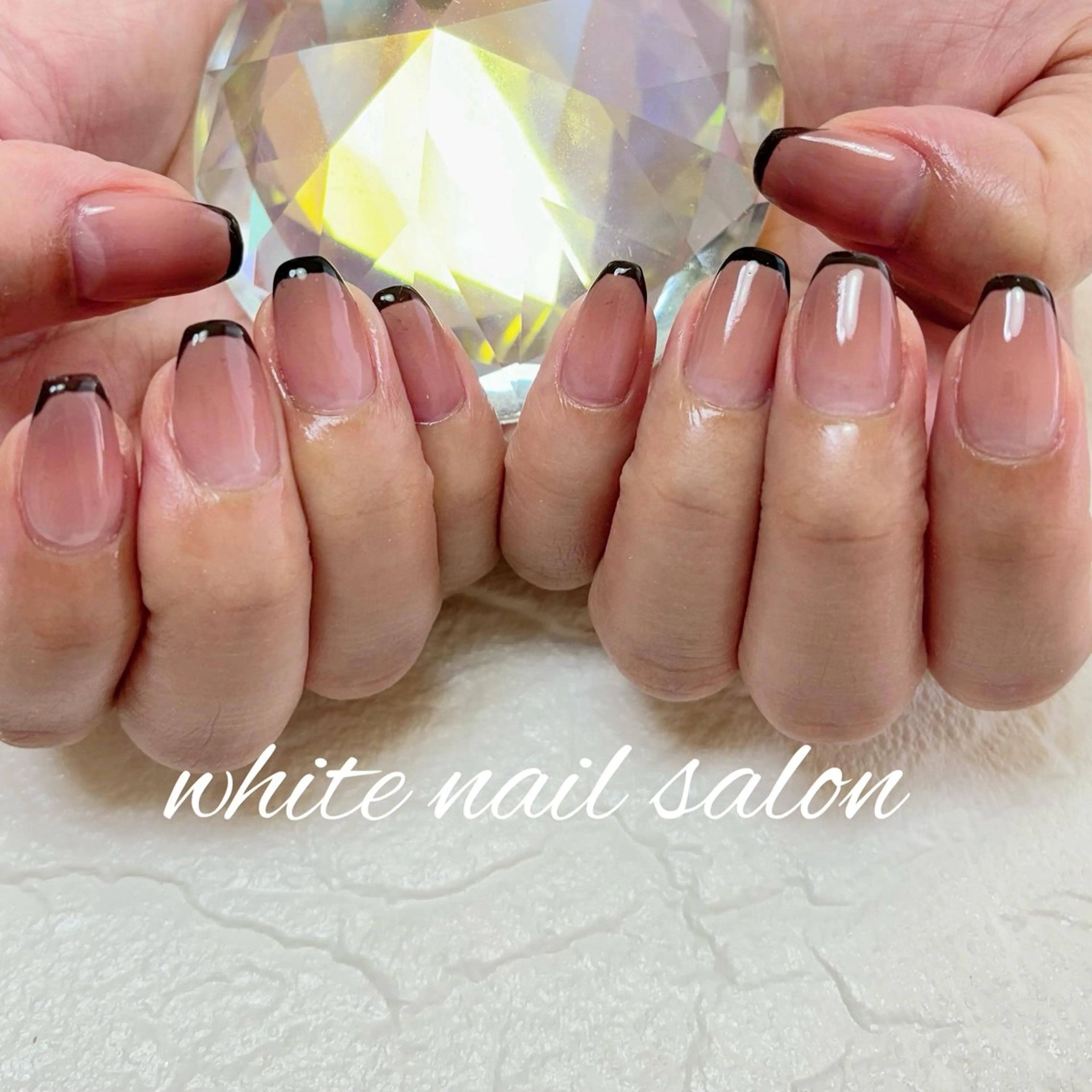 ネイル フットネイル 持ち込み ハンドネイル white nail salonのネイルデザイン
