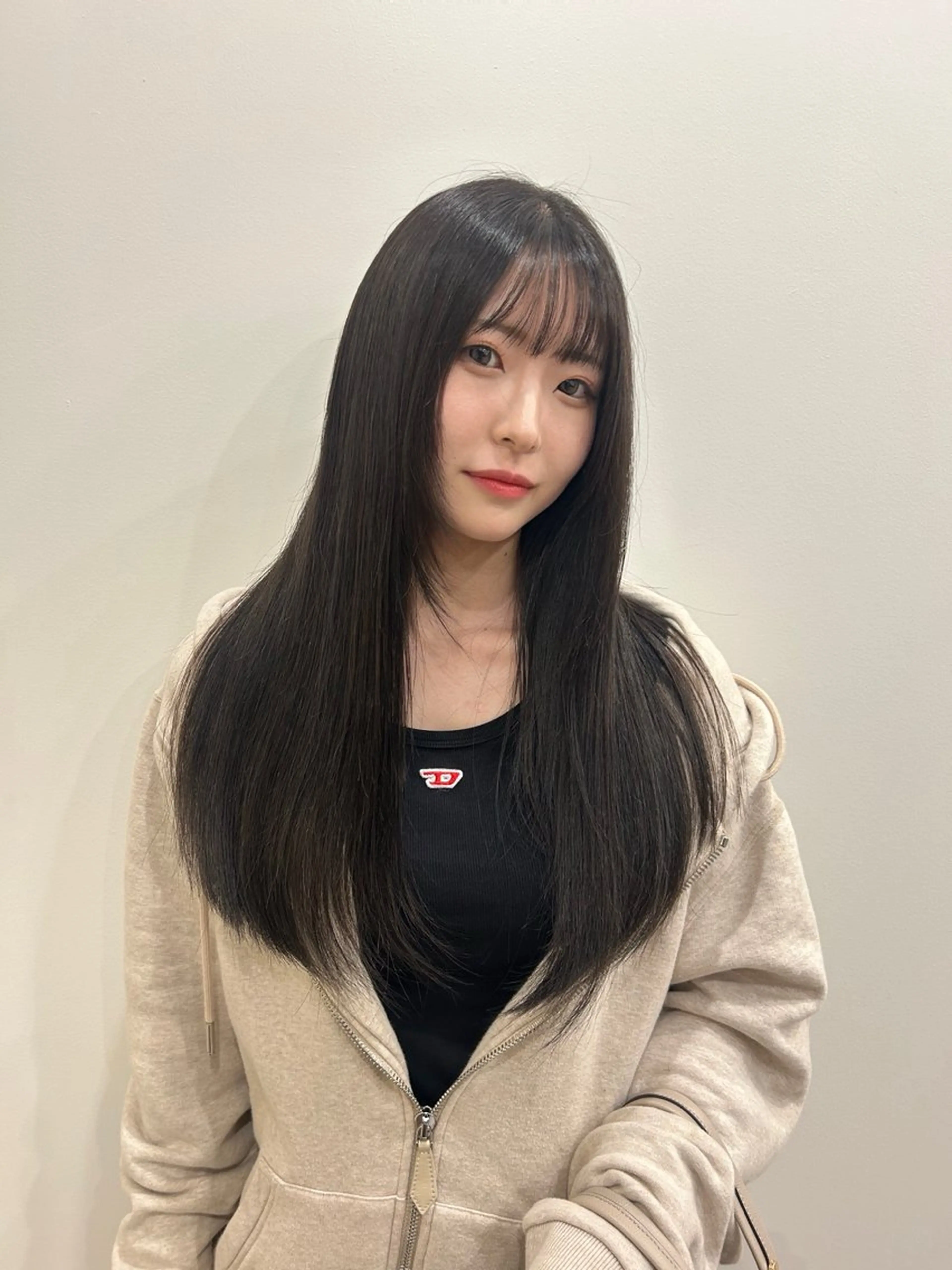 ロング 縮毛矯正 hair&eye🎀 /momoKaのマツエク・マツパデザイン