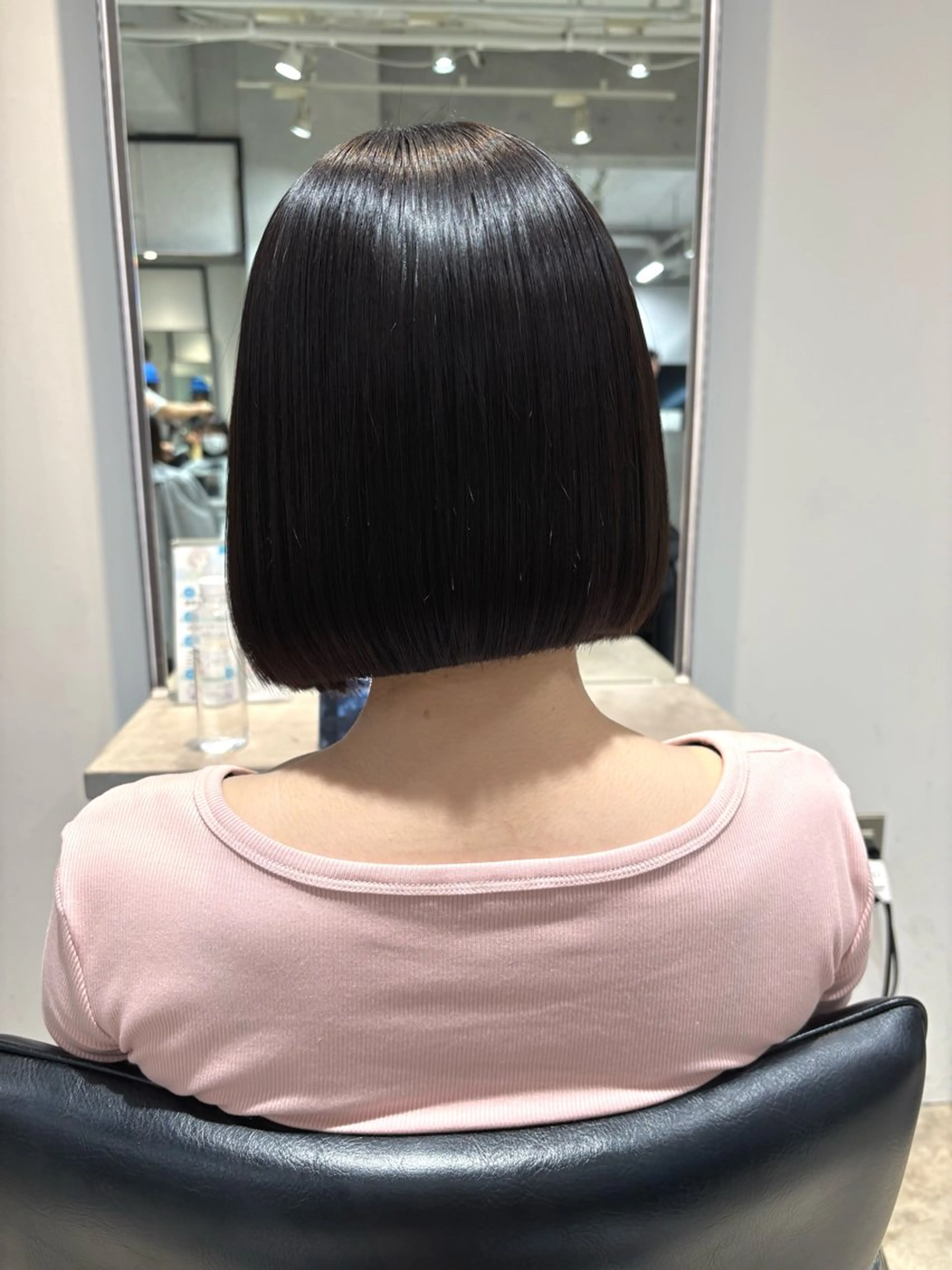 ショート ボブ カット トリートメント Juna✂️ レイヤー / ボブのヘアスタイル