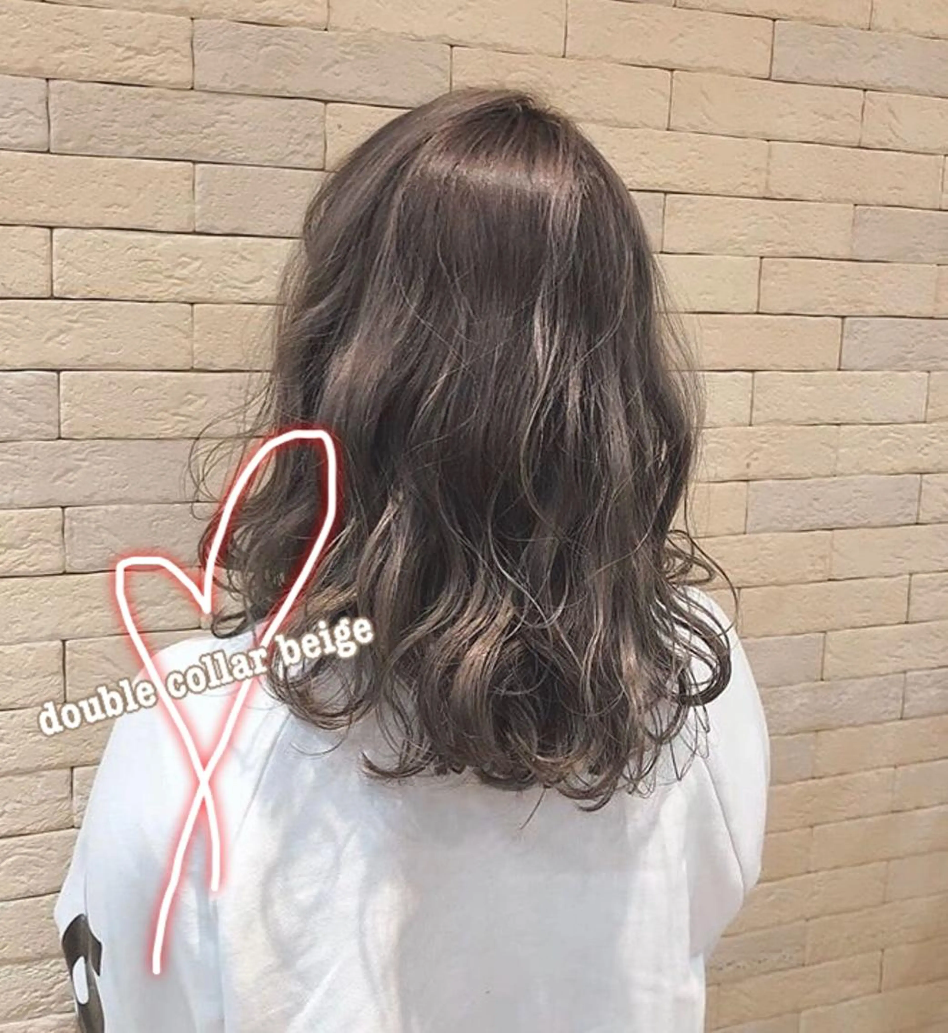 ミディアム ヘアカラー トリートメント トップスタイリスト 江口 稜亮のヘアスタイル
