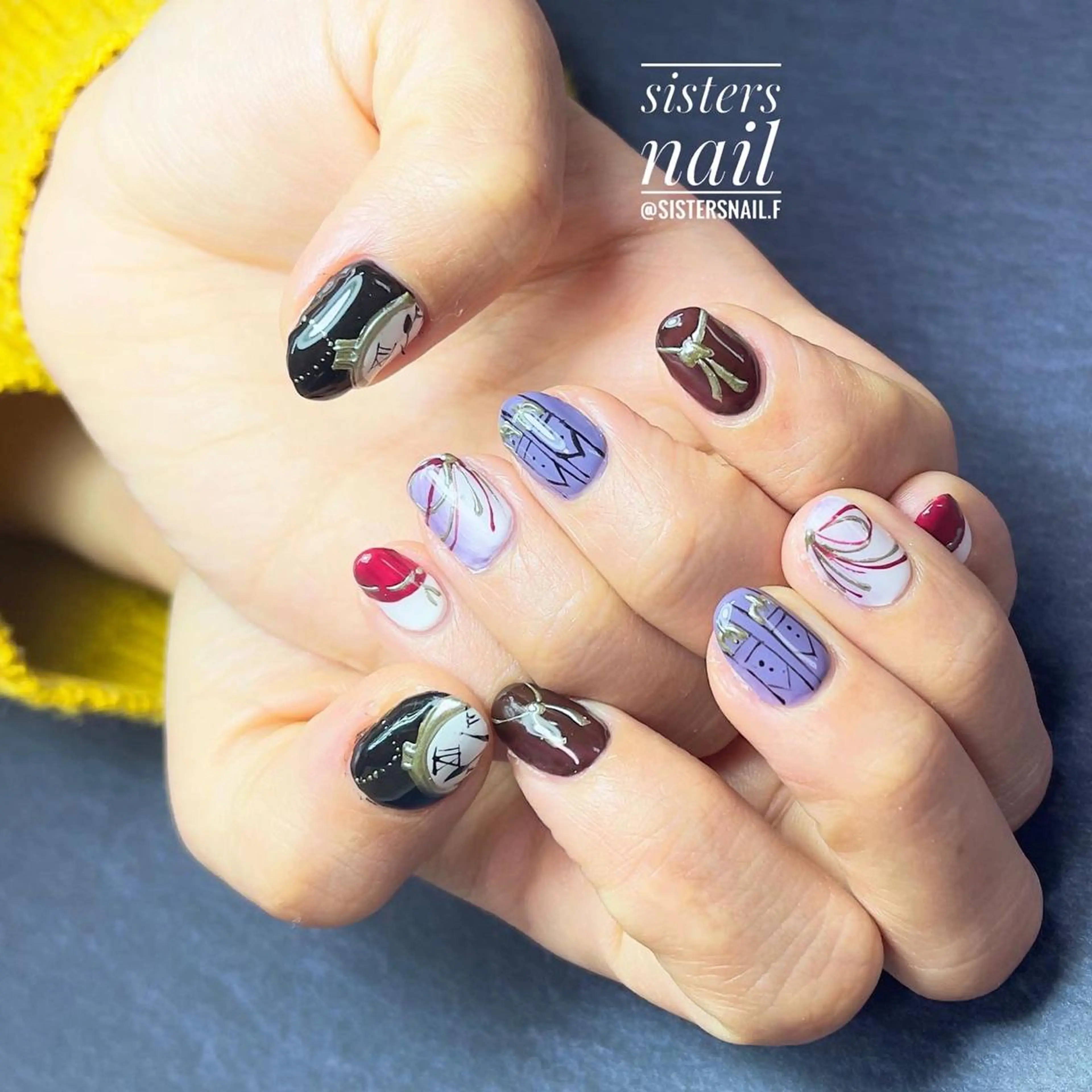 ネイル アートネイル ニュアンスネイル sisters nail.fのネイルデザイン