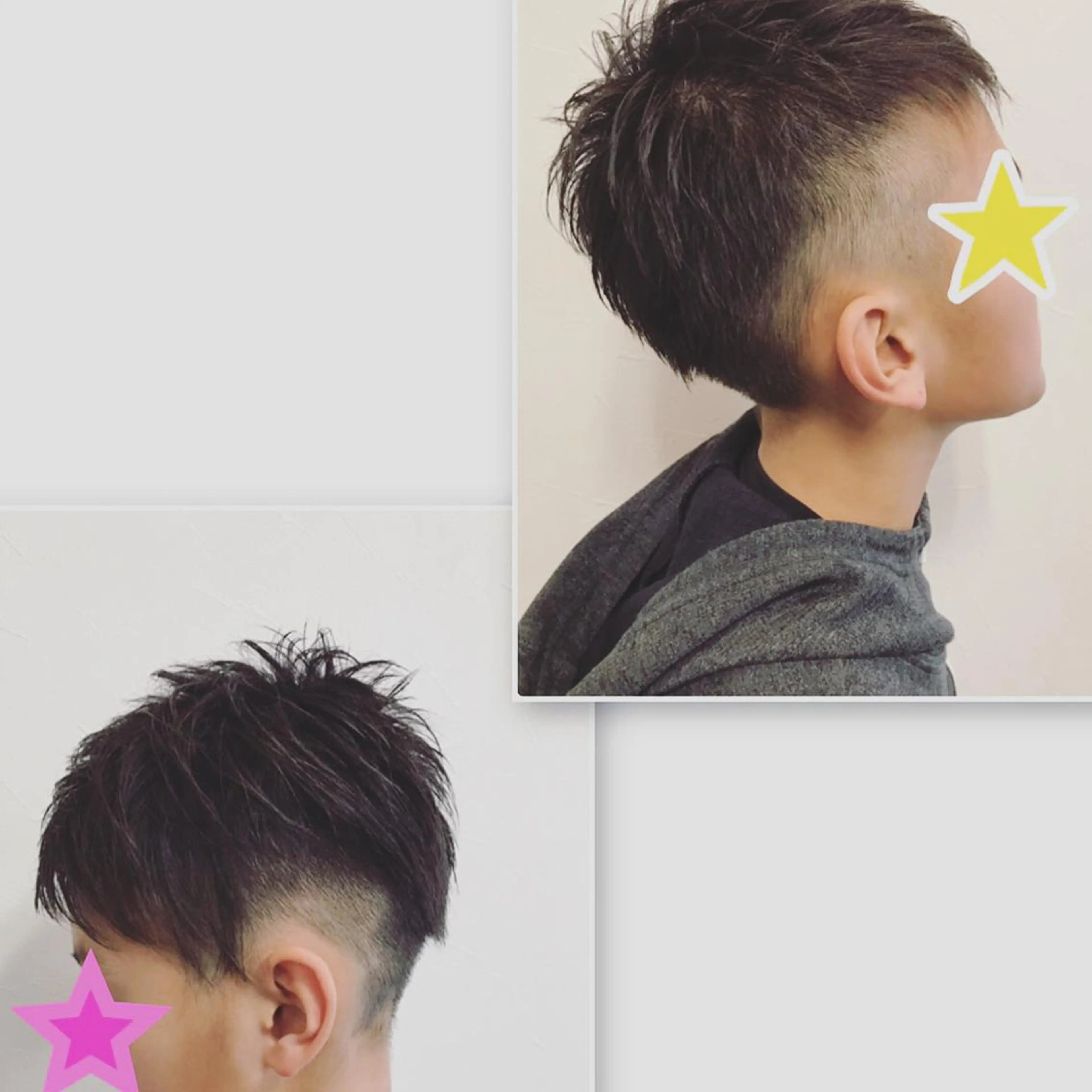 ショート キッズ 小林 由里香のヘアスタイル