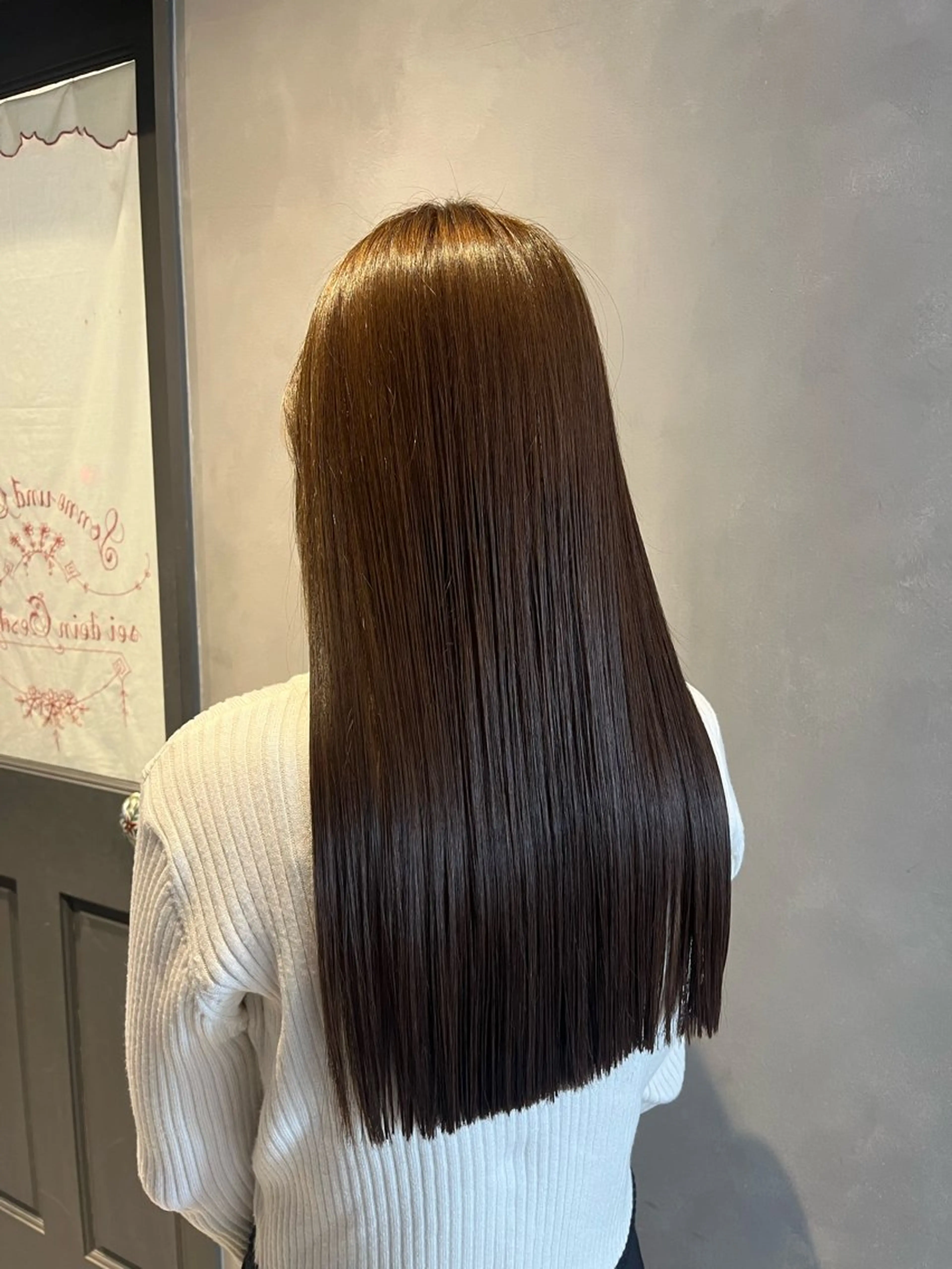 ロング 長瀬 友唯のヘアスタイル