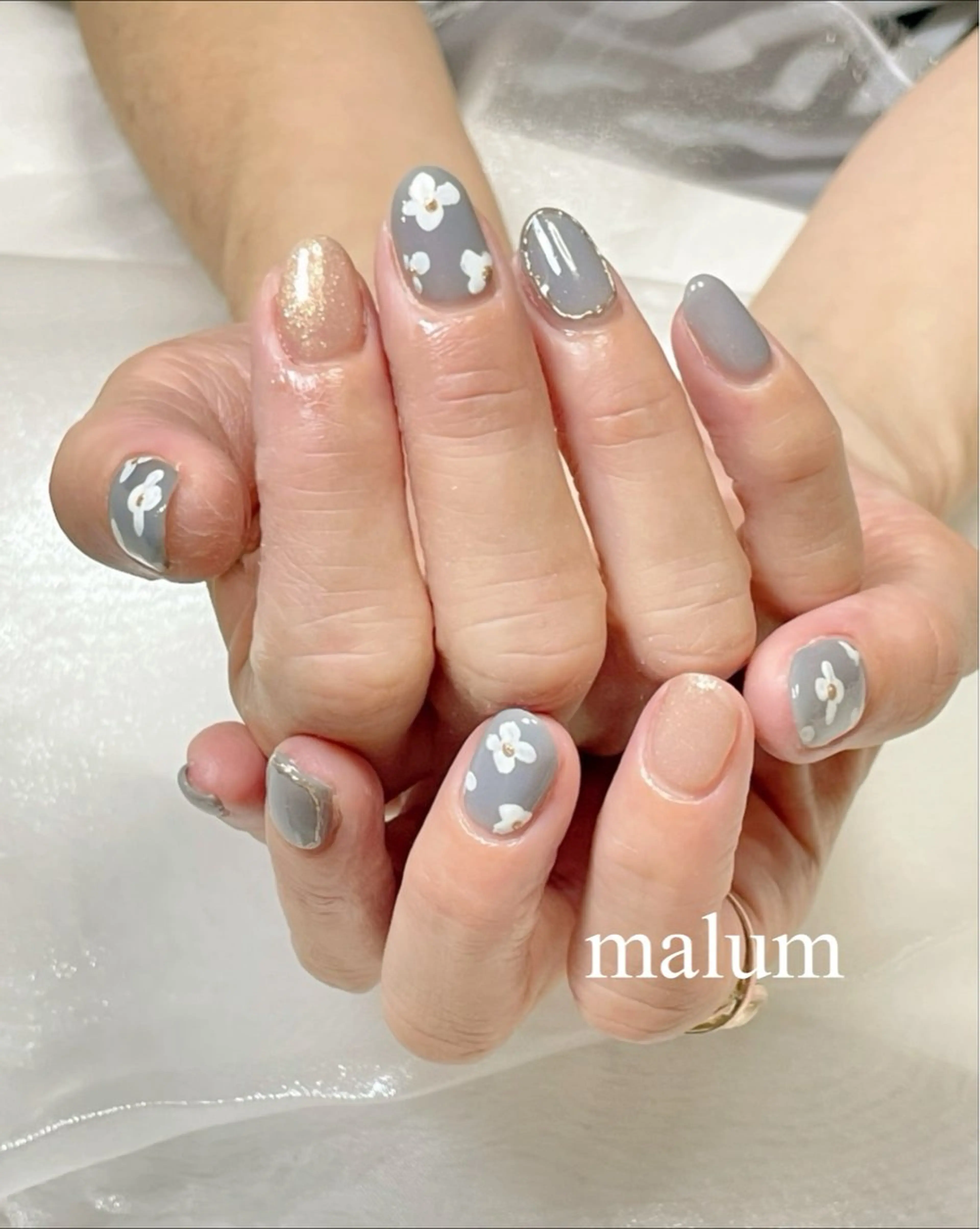 ネイル ハンドネイル malum nailのネイルデザイン