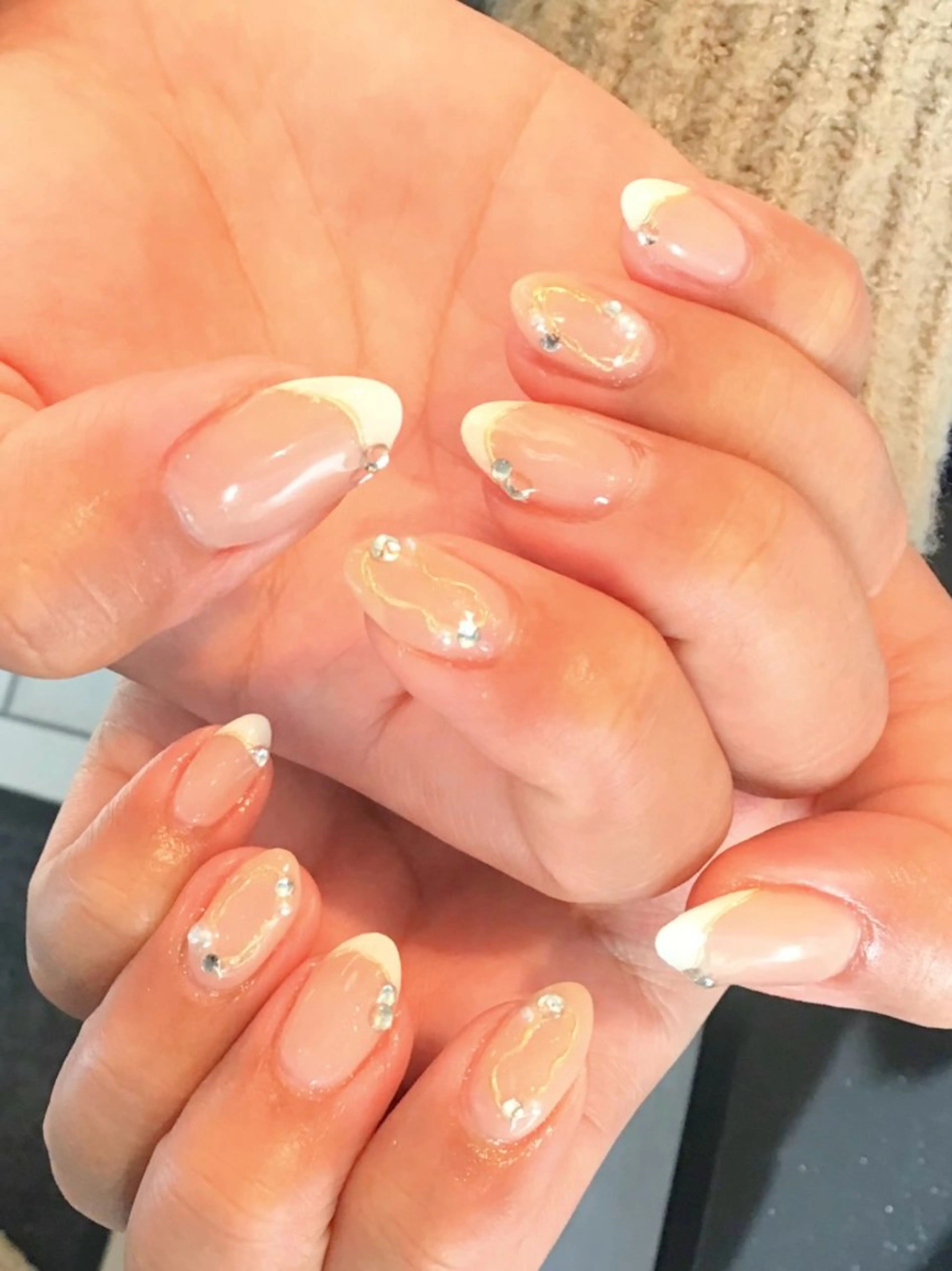 ネイル 持ち込み Nest 岩崎のネイルデザイン