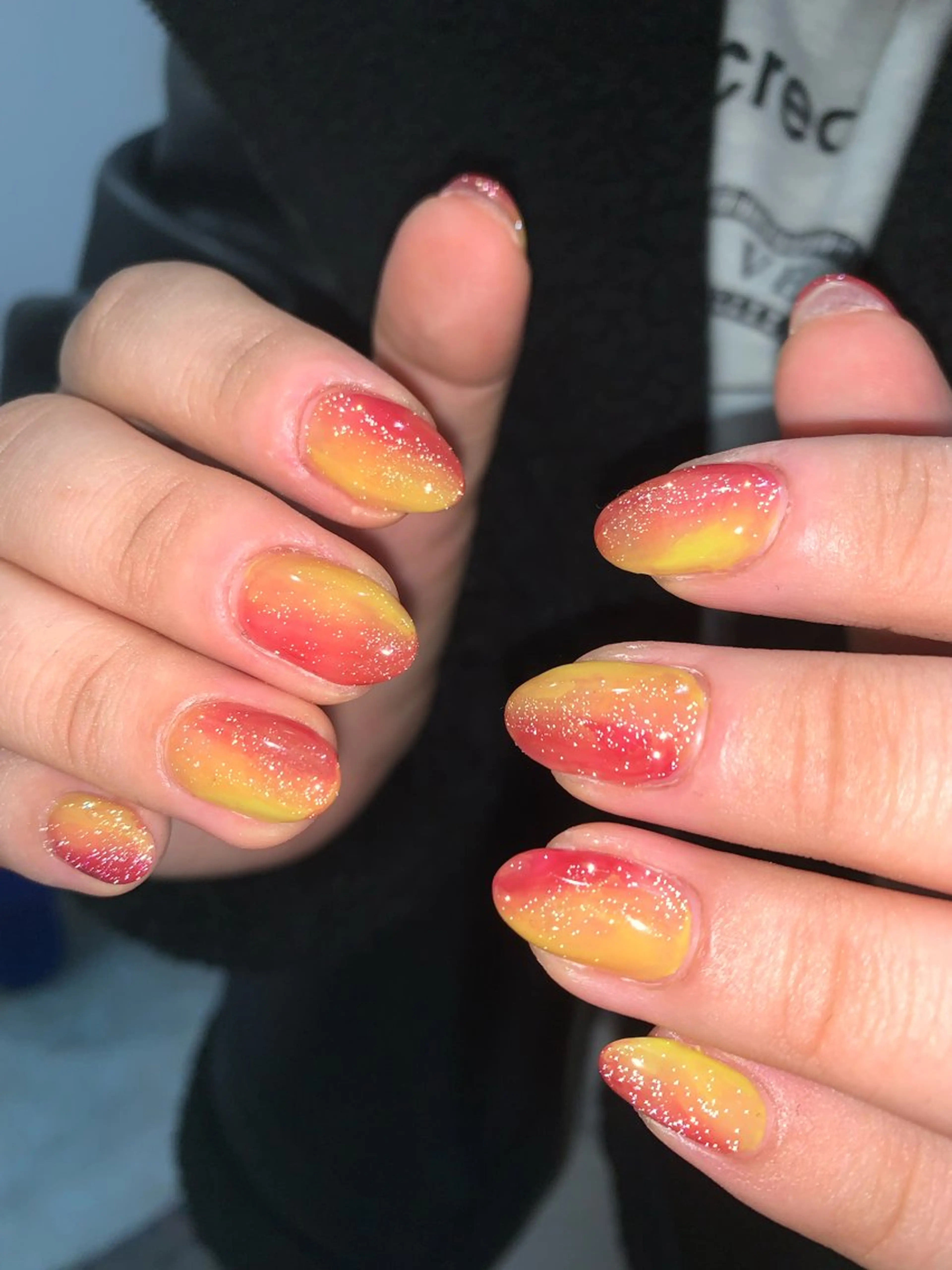 ネイル ハンドネイル 0203ムニムサン 💙Sayakaのネイルデザイン