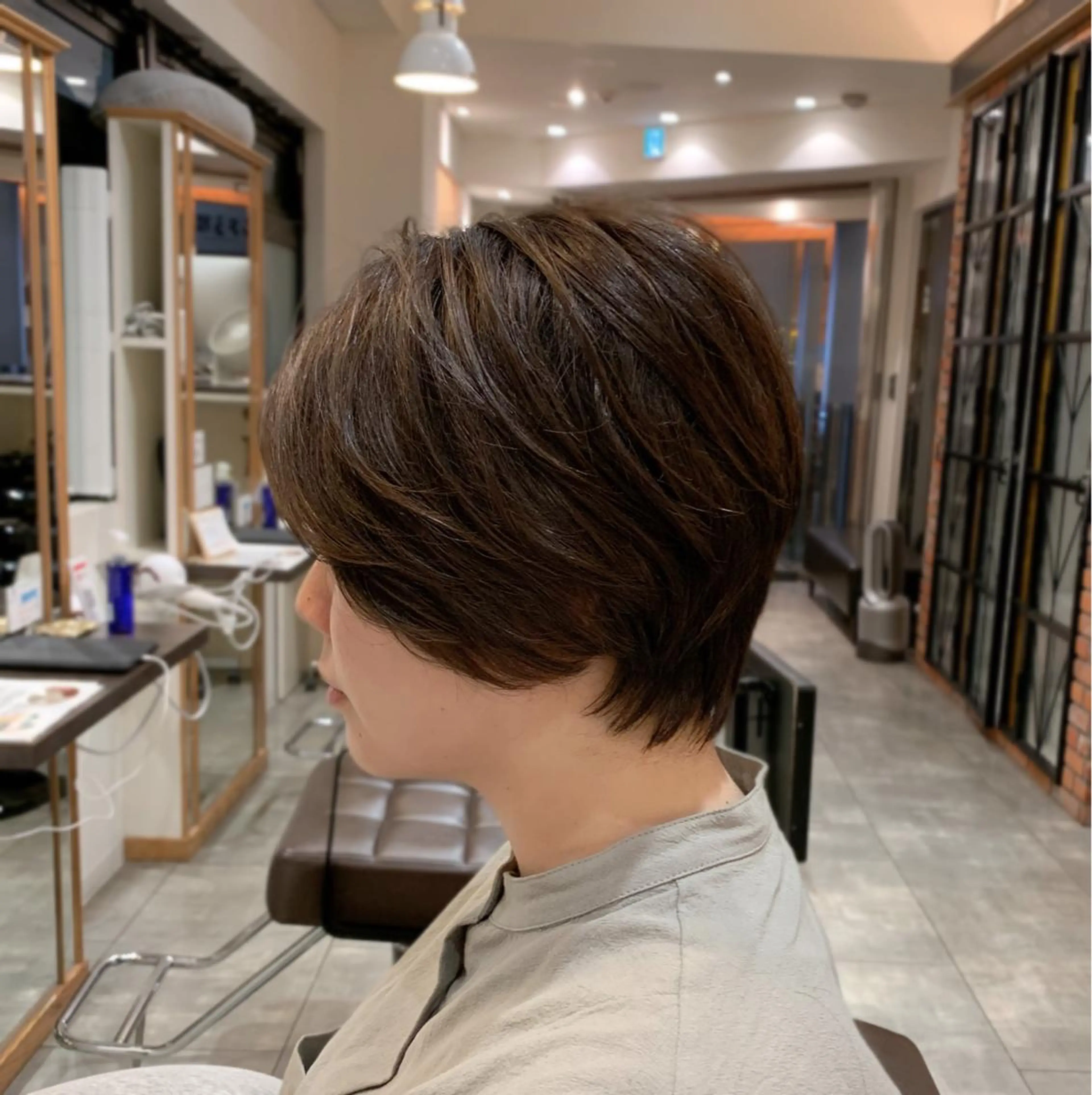 ショート カラー ショートヘア 中村 研介のヘアスタイル