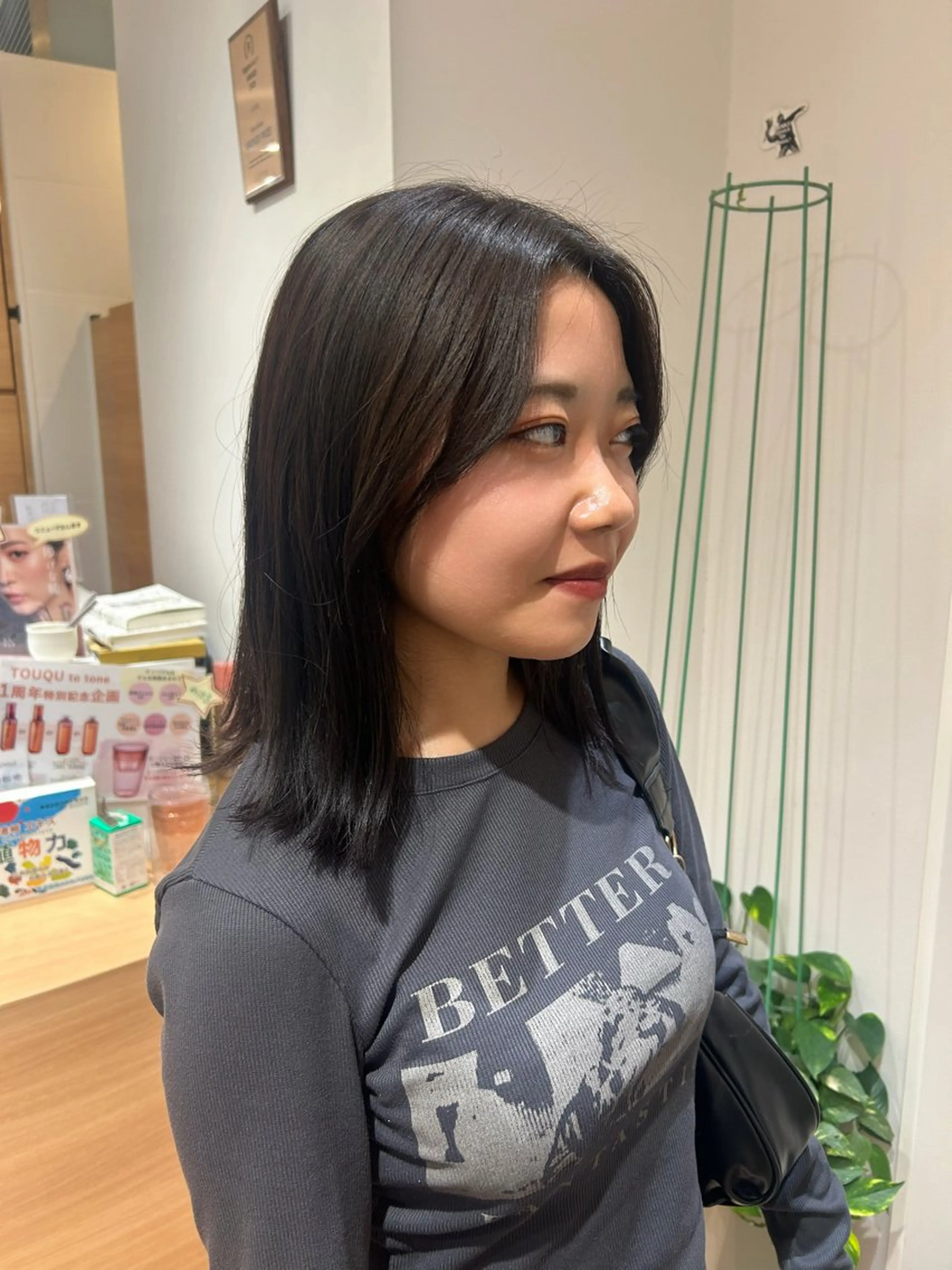 ミディアム カット ヘアカラー 🫧透明感カラー/ 青山瑞季🫧のヘアスタイル