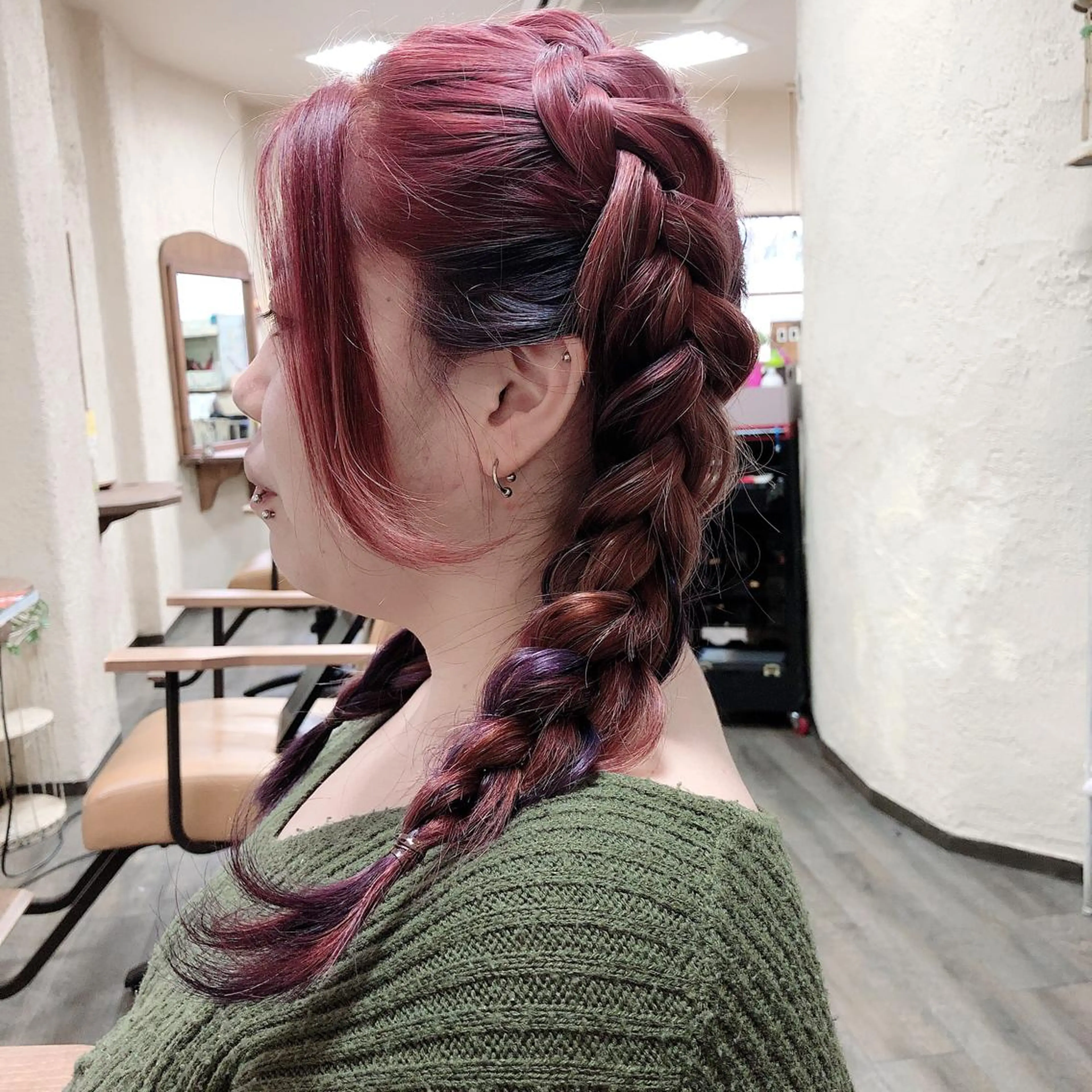 カラー 杉野 まみのヘアスタイル