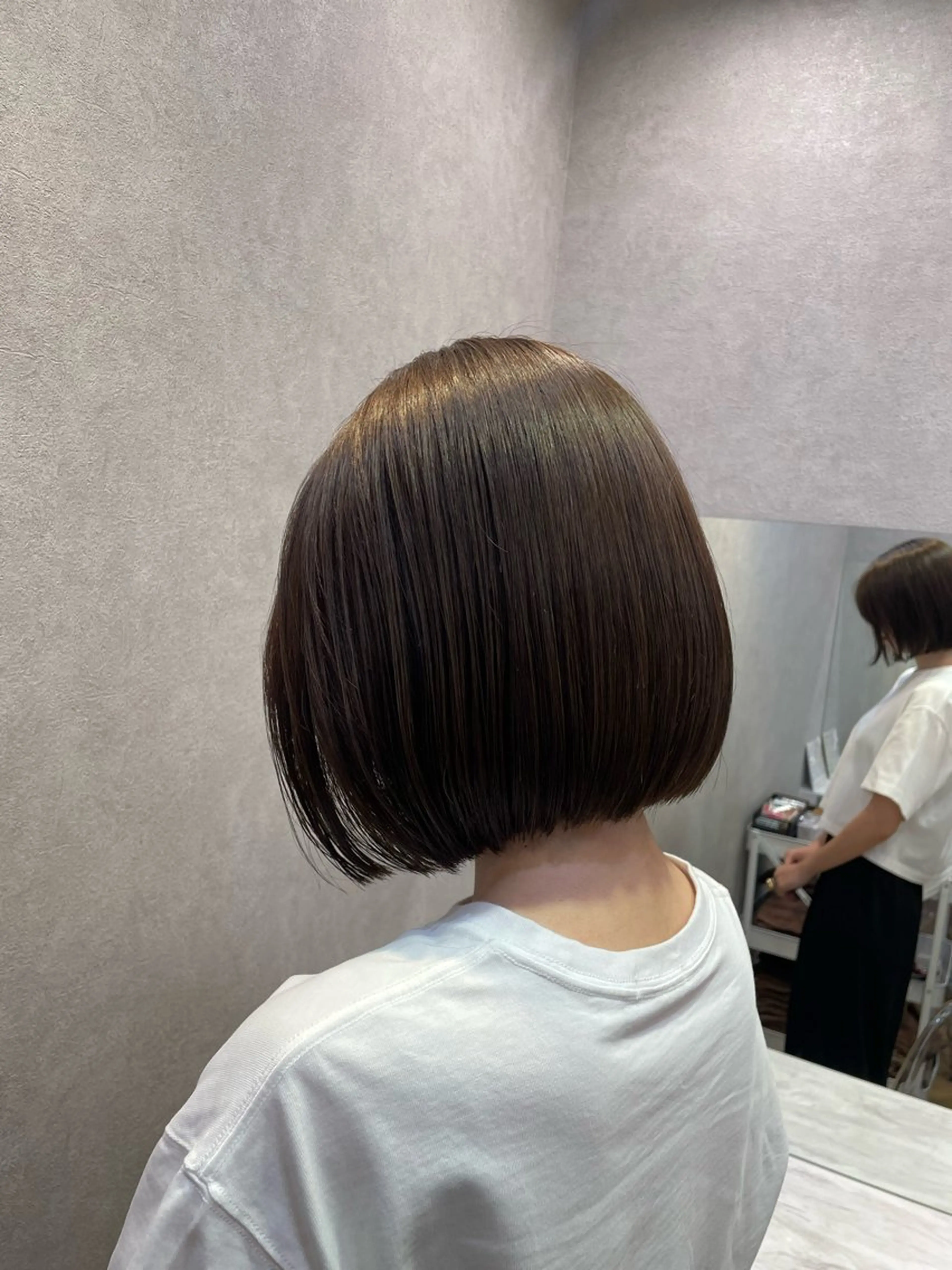 ミディアム カラー ともき《ショート・ ボブ✨》銀座🩶のヘアスタイル