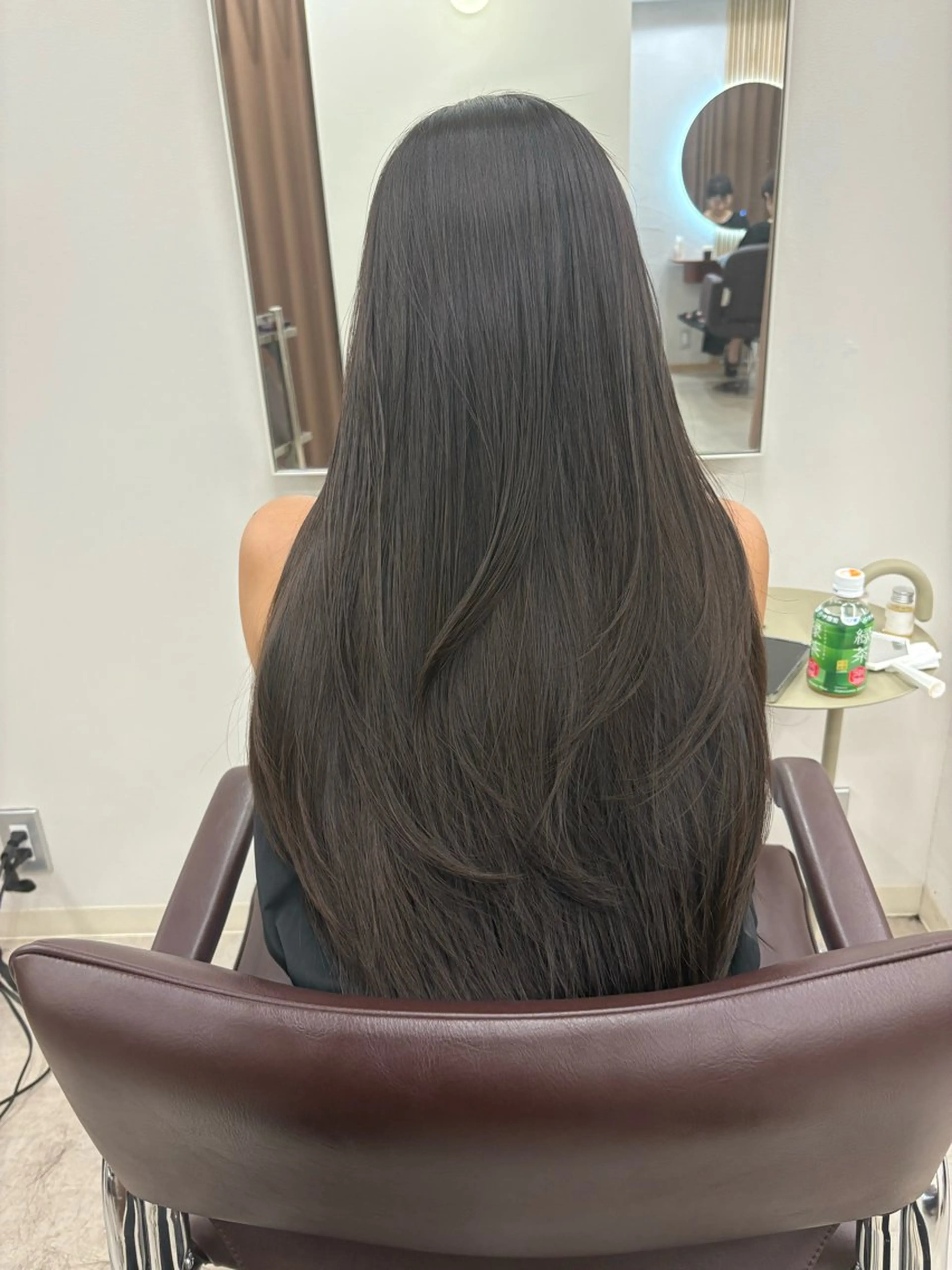 ロング カラー レイヤーカット カット ヘアカラー トリートメント HIKARU副店長/ ✨️髪質改善のヘアスタイル