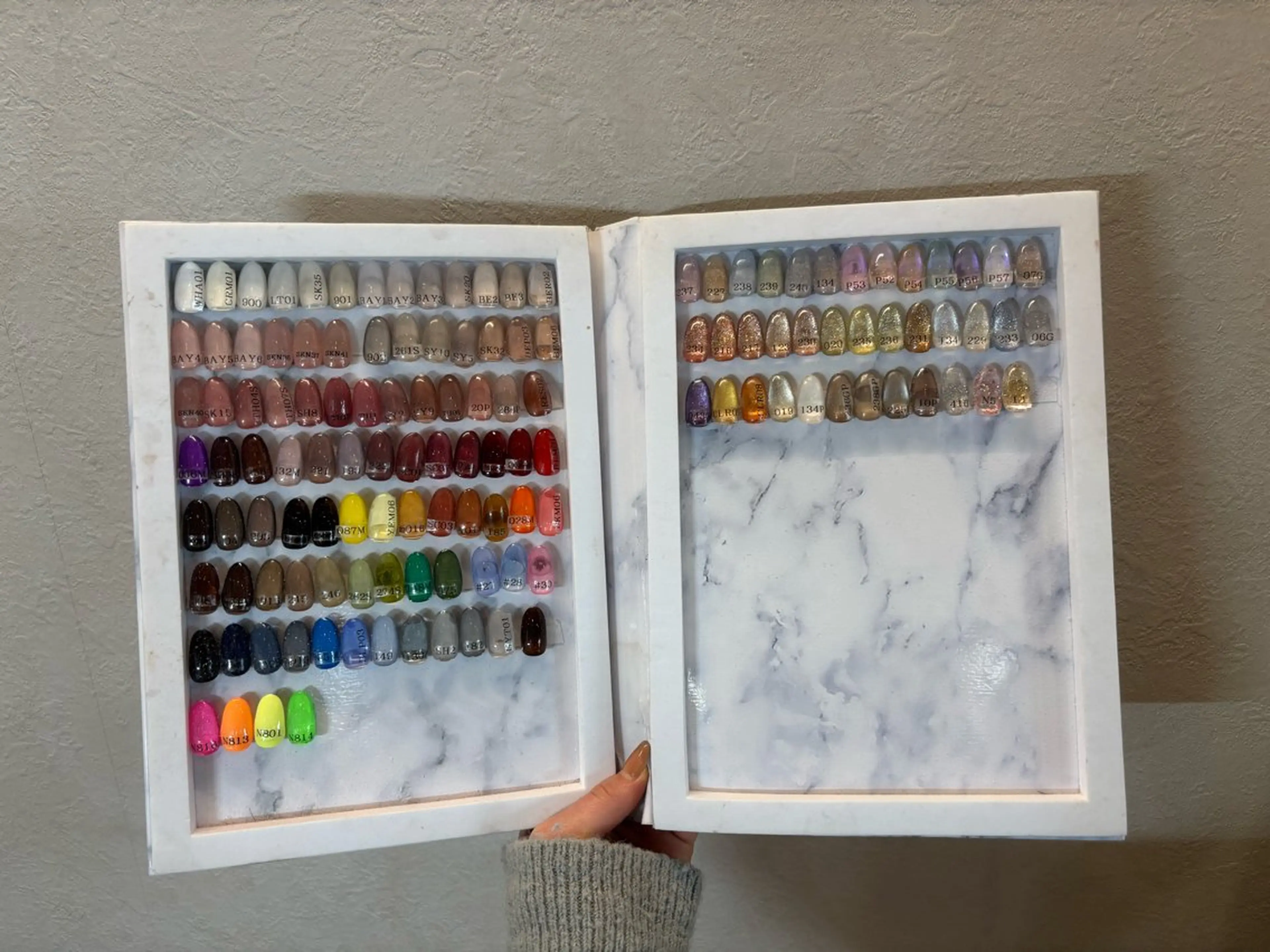 ネイル ラメ(グリッター) ワンカラーネイル ハンドネイル MaryHarris 姪浜/Mihoのヘアスタイル