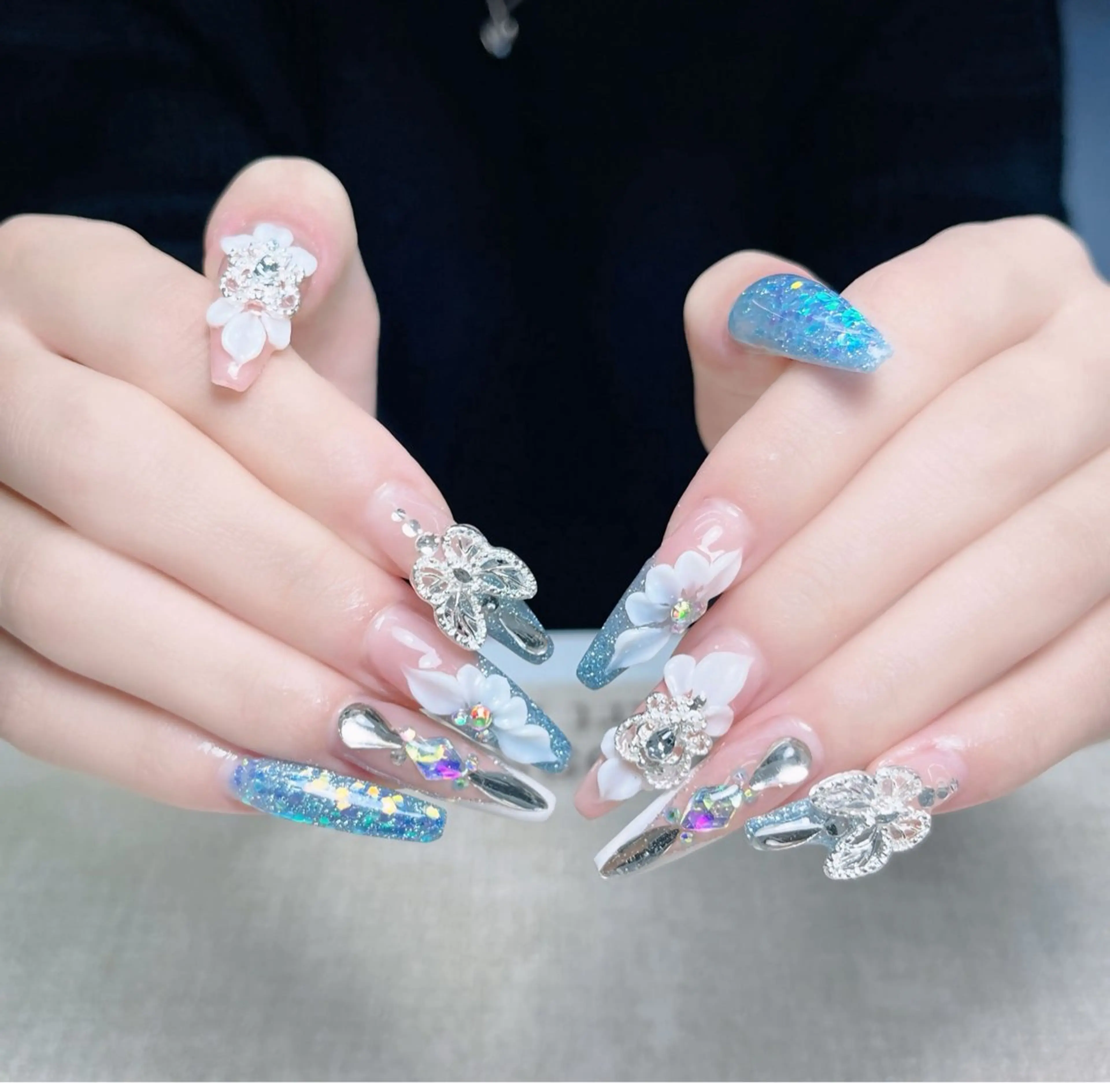 ネイル ハンドネイル ハンドケア Panda chan Novaのネイルデザイン