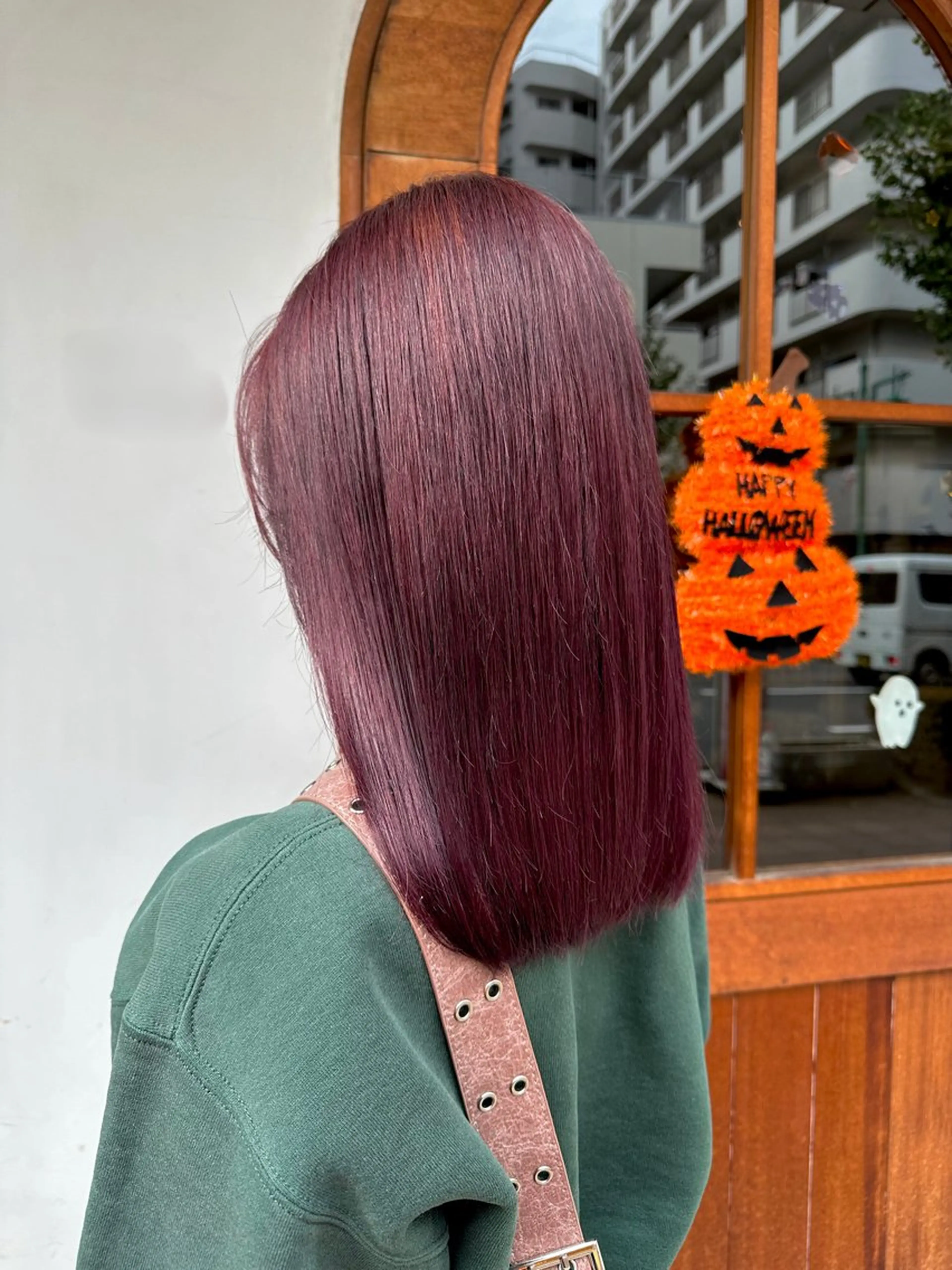 ミディアム カラー ブリーチ ラベンダーカラー ピンクカラー ピンクラベンダー ヘアカラー Nao 【EIGHT札幌】のヘアスタイル