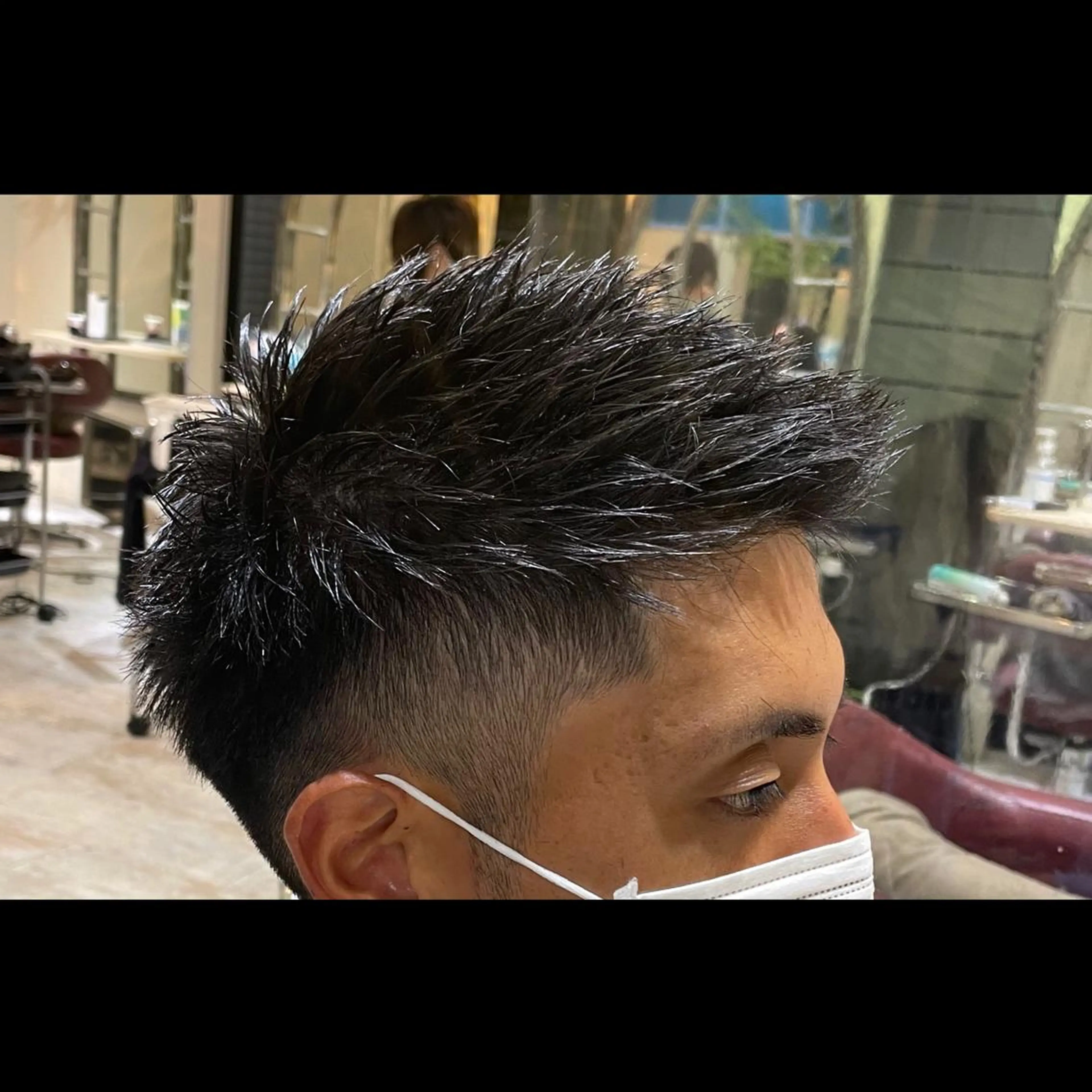 ショート カラー メンズ フェードカット メンズベリーショート ベリーショート ショートヘア カット ヘアカラー 💈大人の渋髪💈 店長　大橋侑弥のヘアスタイル