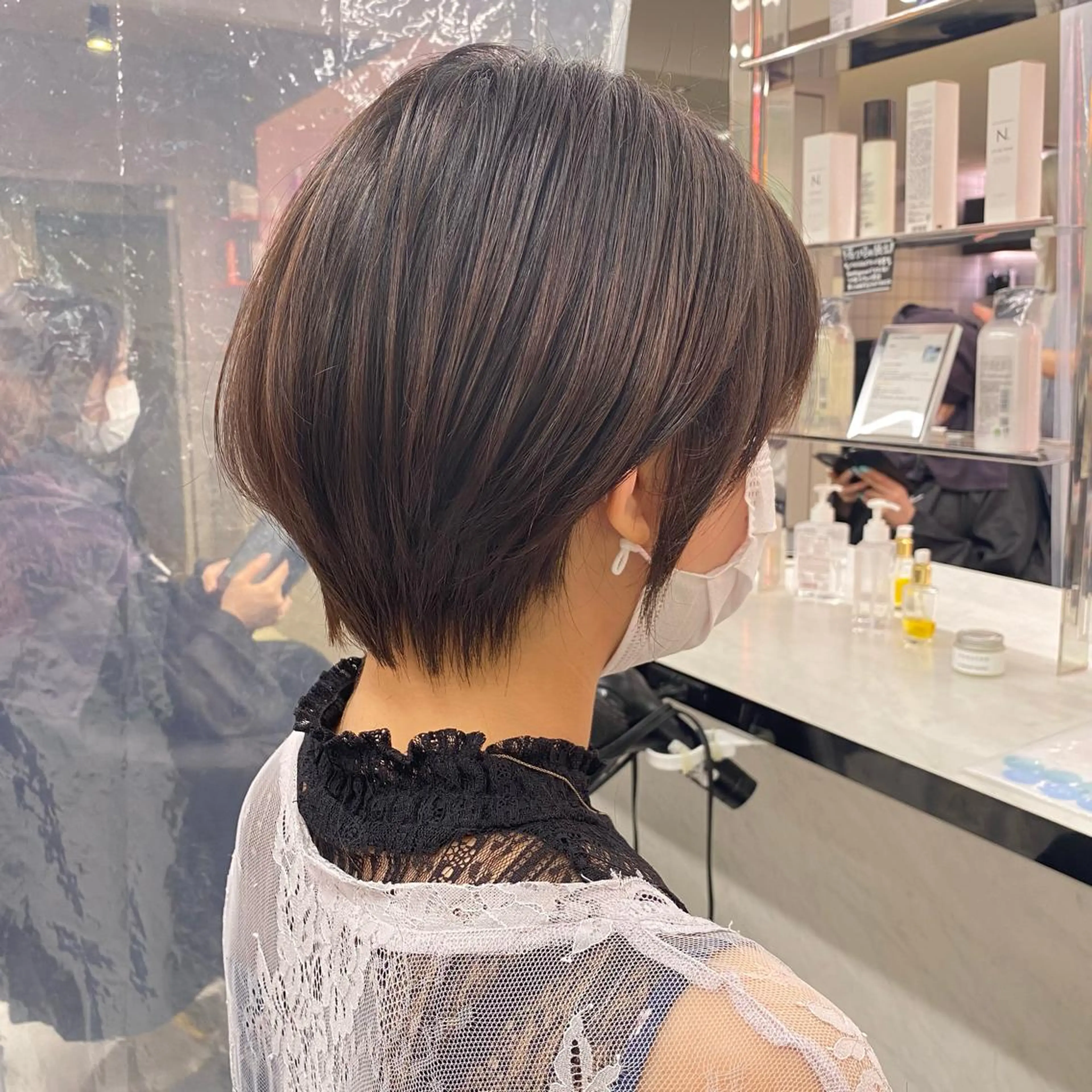 ショート 【赤み消しカラー】 中野浩太のヘアスタイル