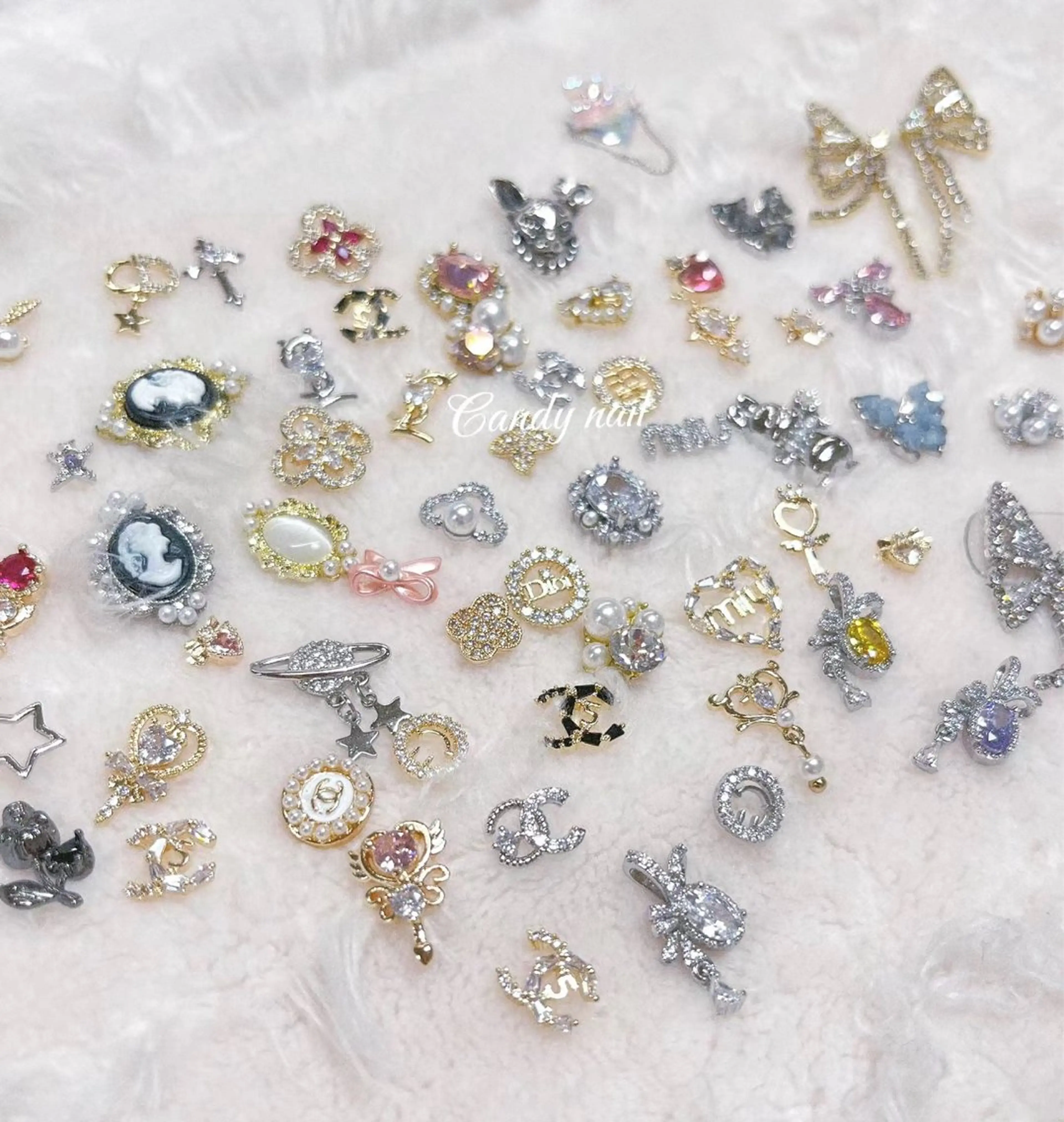 ネイル candy nail 韓国風ワンホンネイルのネイルデザイン