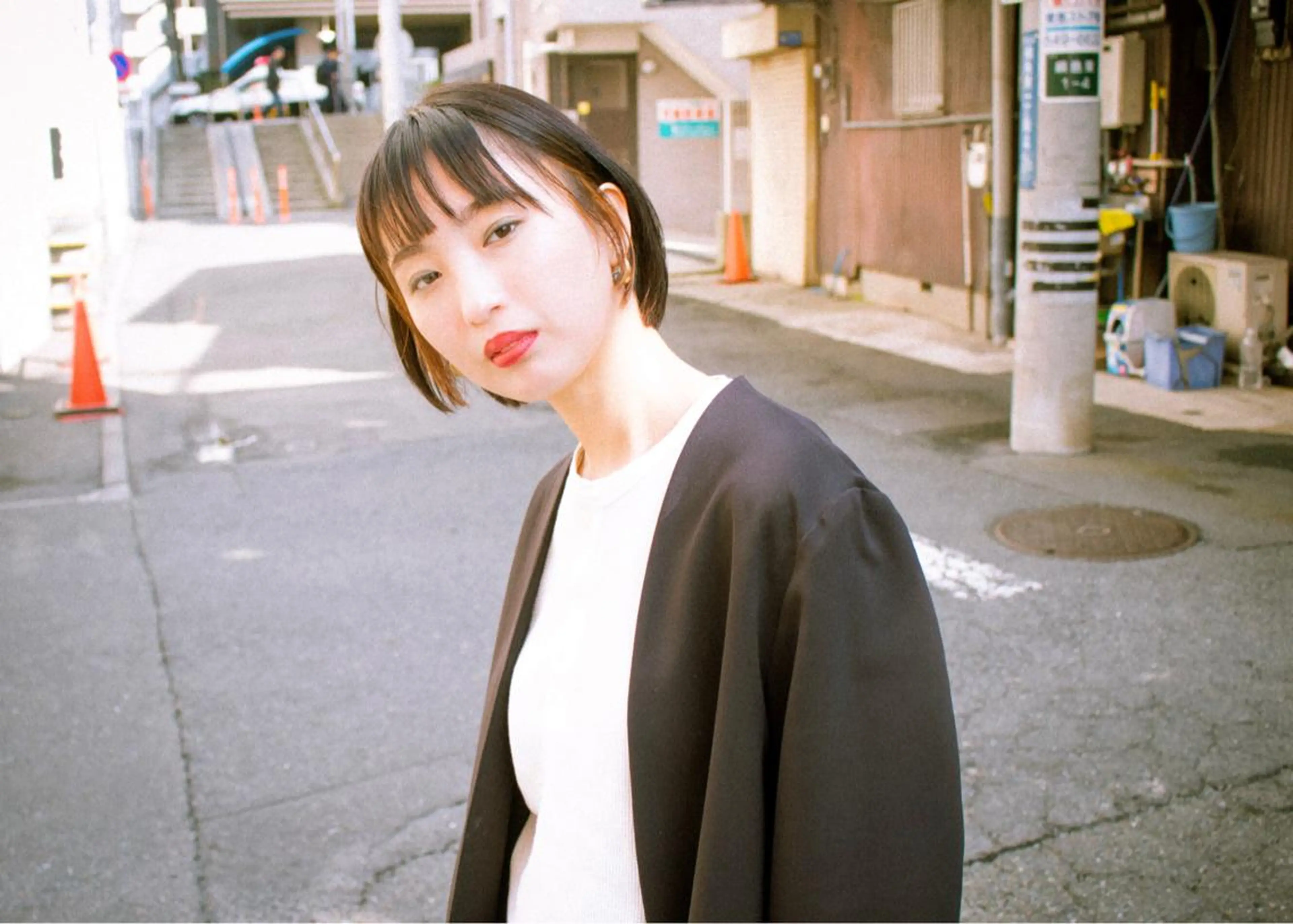 ショート カラー gite カワムラナオキのヘアスタイル