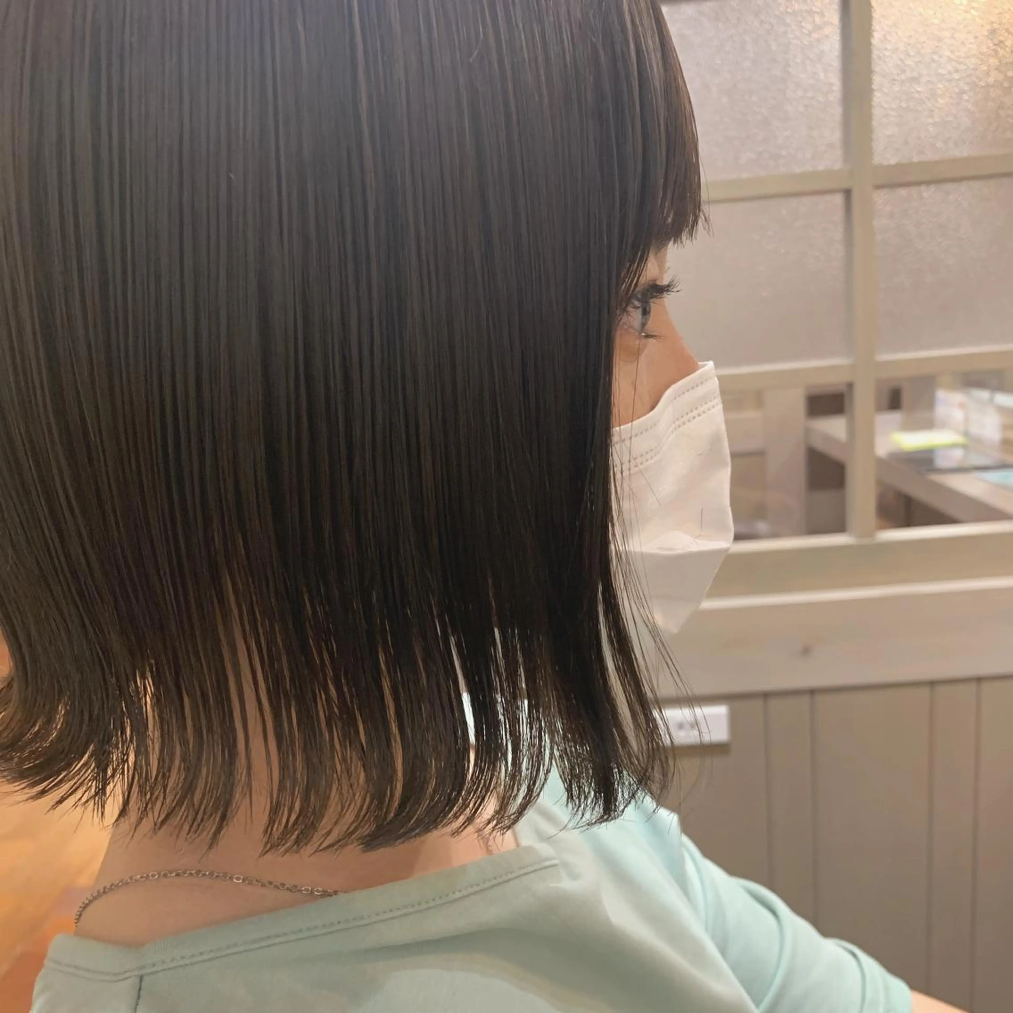 ミディアム 狩野 くるみのヘアスタイル