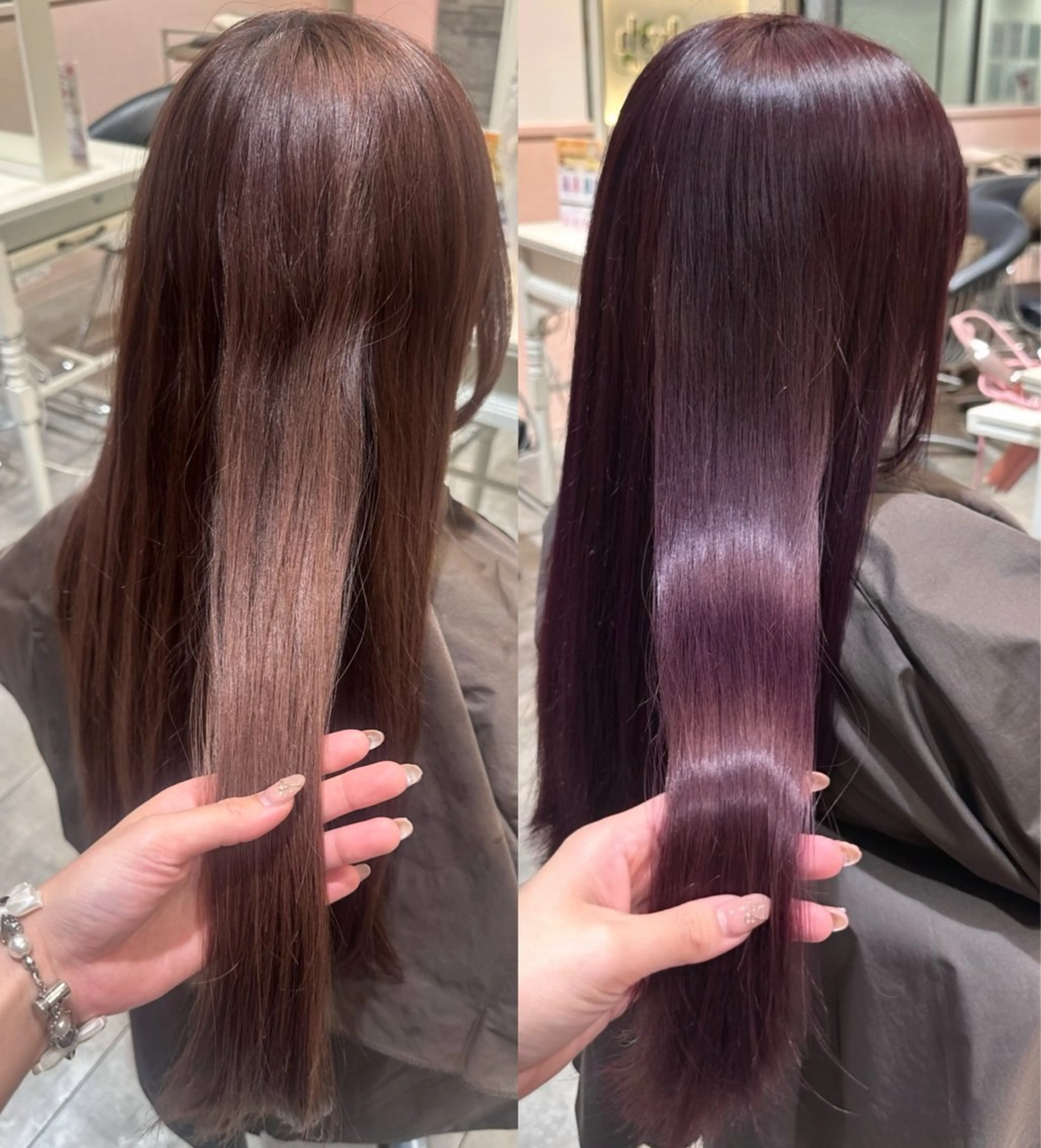 カラー レイヤーカット/ 艶 カラー/Manakaのヘアスタイル