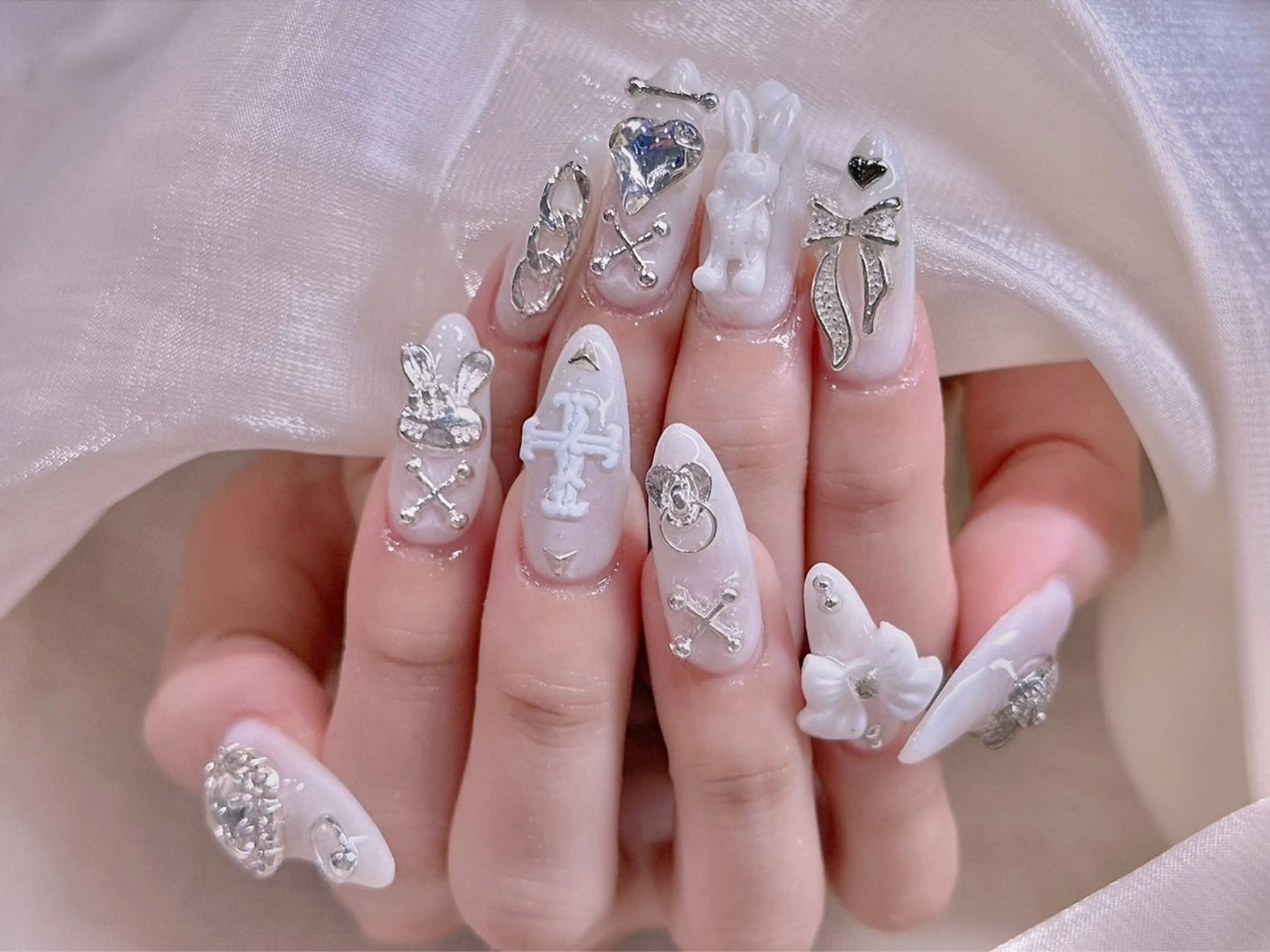 ネイル 長さだし専門店 M2　rikaのネイルデザイン