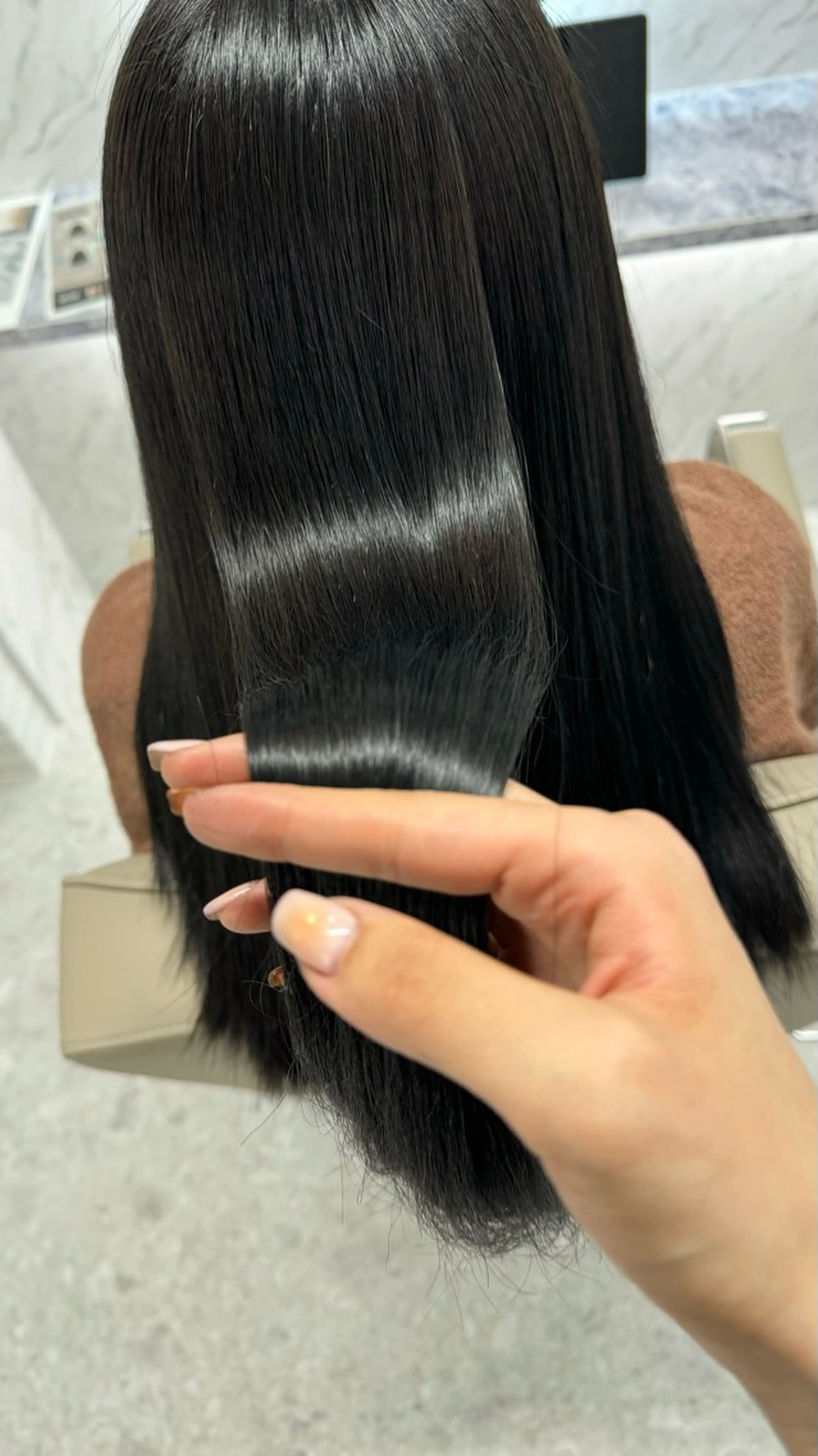 ロング 岩水 穂華のヘアスタイル