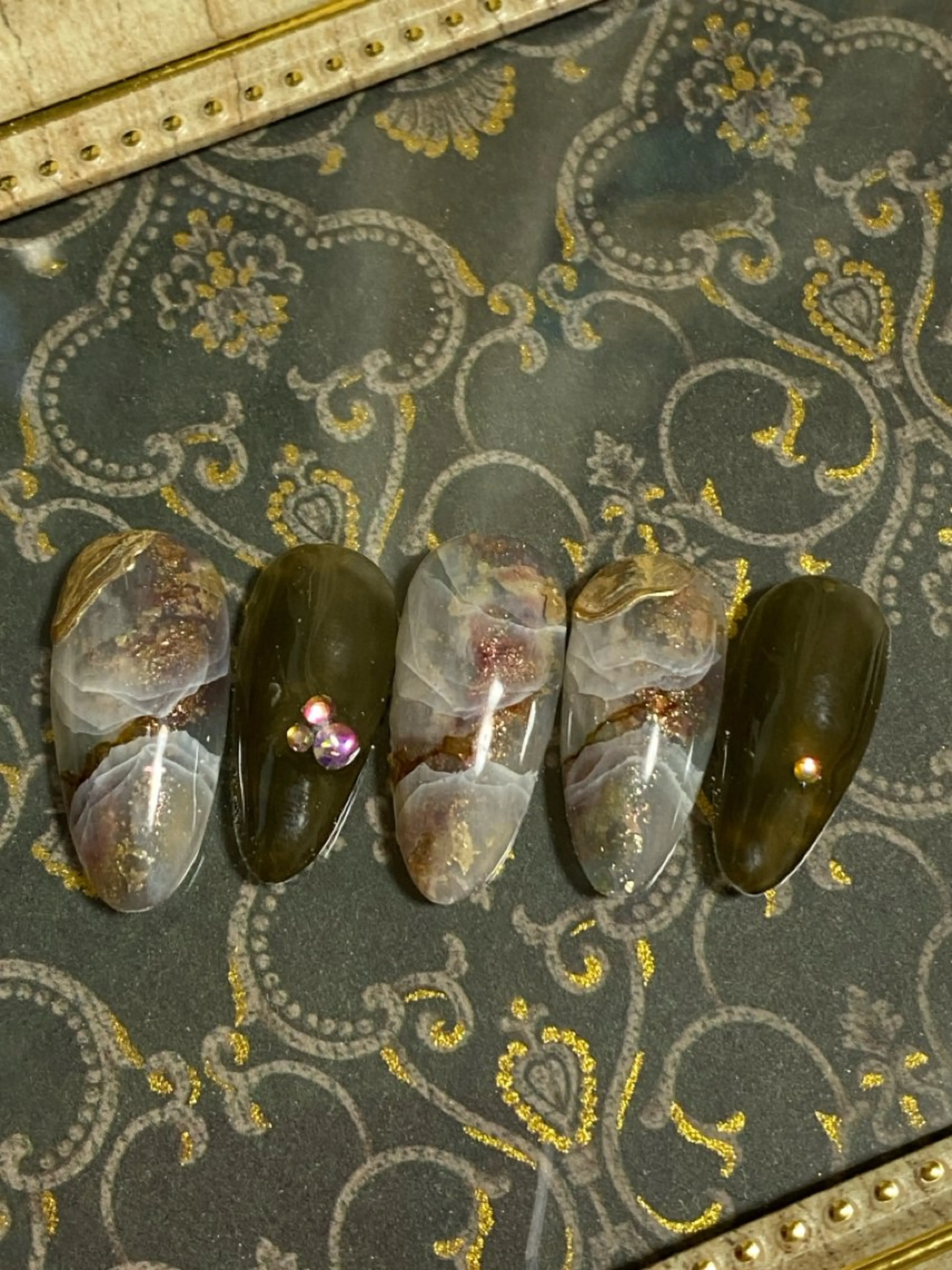 ネイル ニュアンスネイル 自宅ネイルサロン ♦️nuance♦️のネイルデザイン