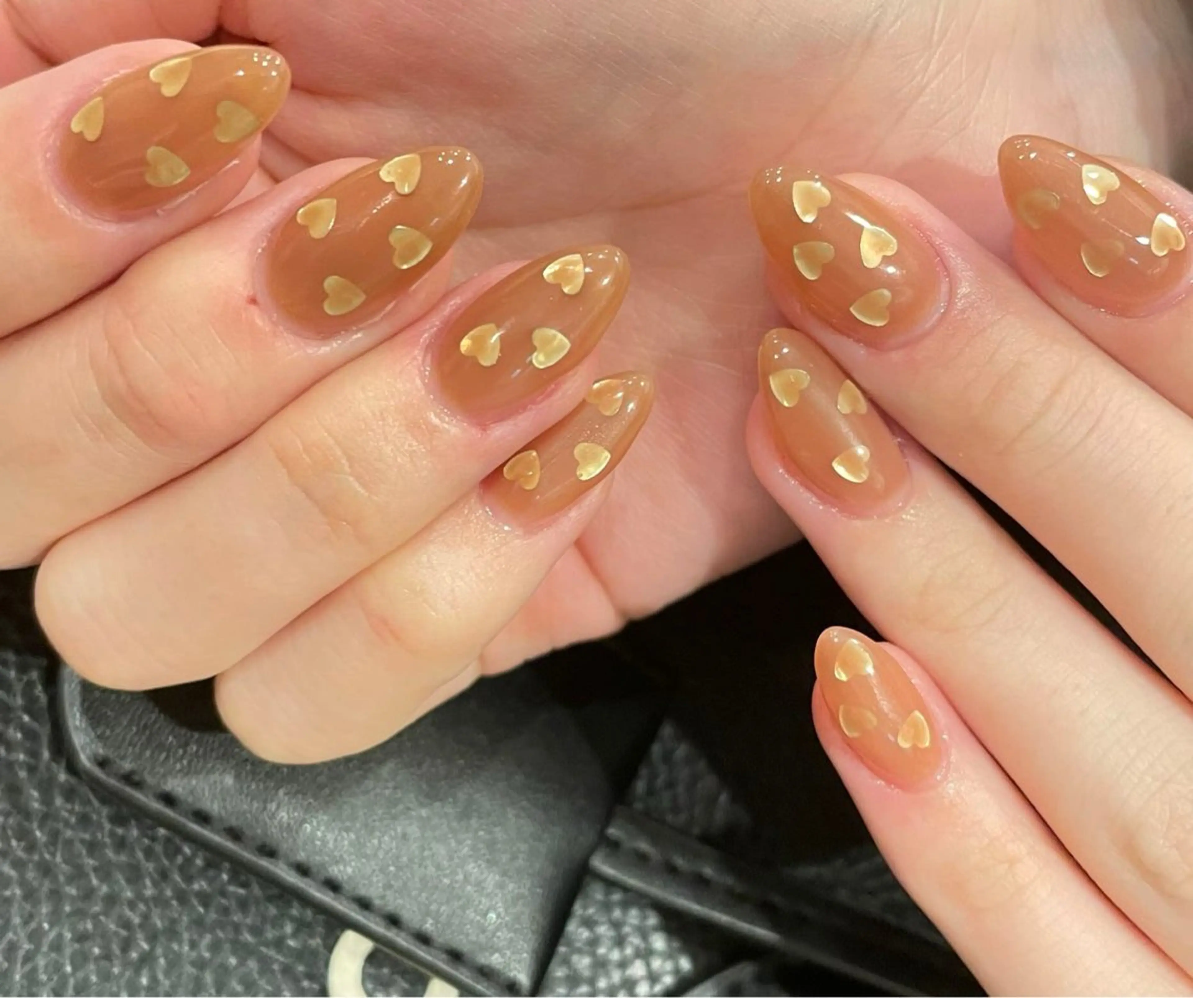 ネイル オーロラネイル チークネイル フレンチネイル ガラスフレンチ グラデーション H&Bsalon カイのネイルデザイン