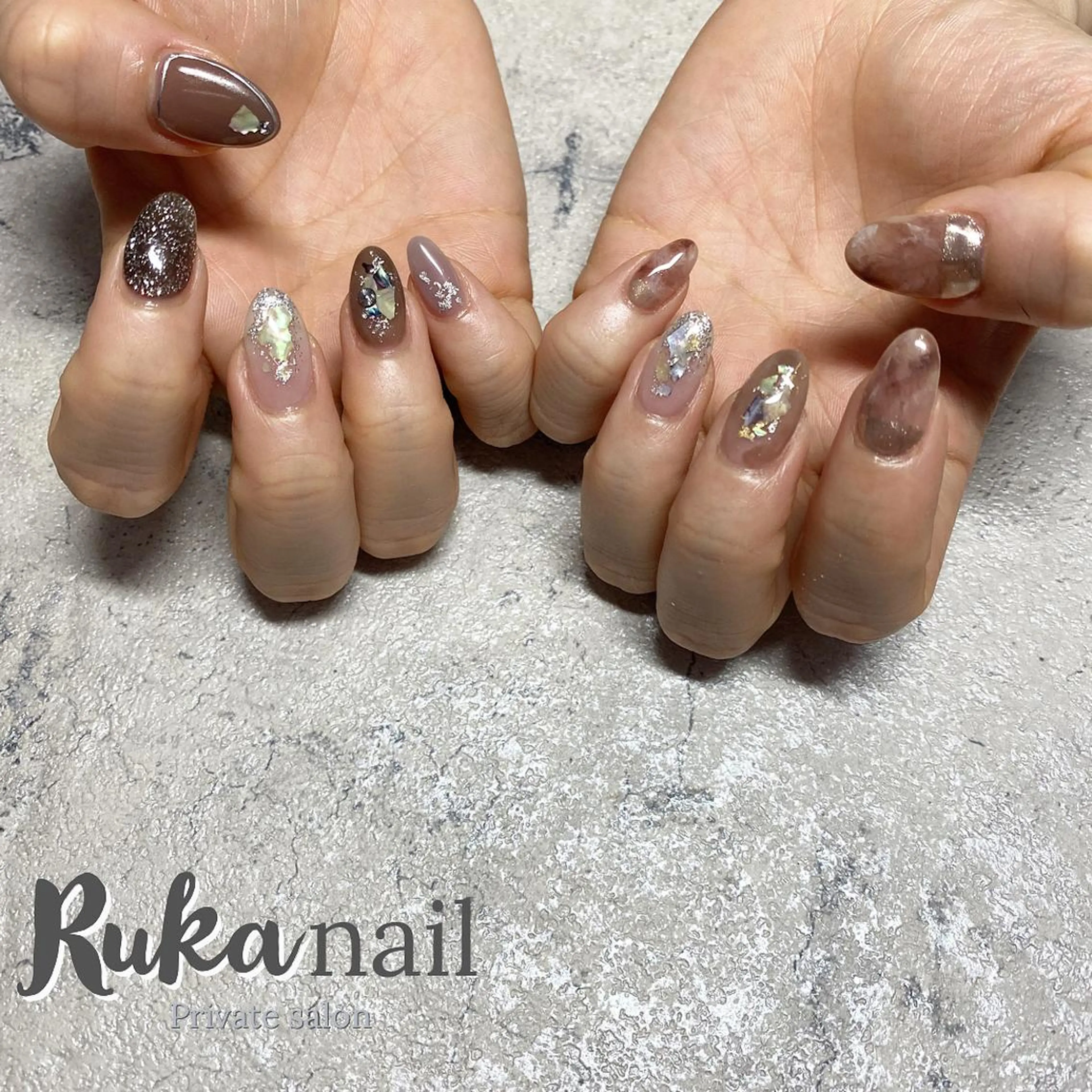 ネイル 丸川 遥のネイルデザイン