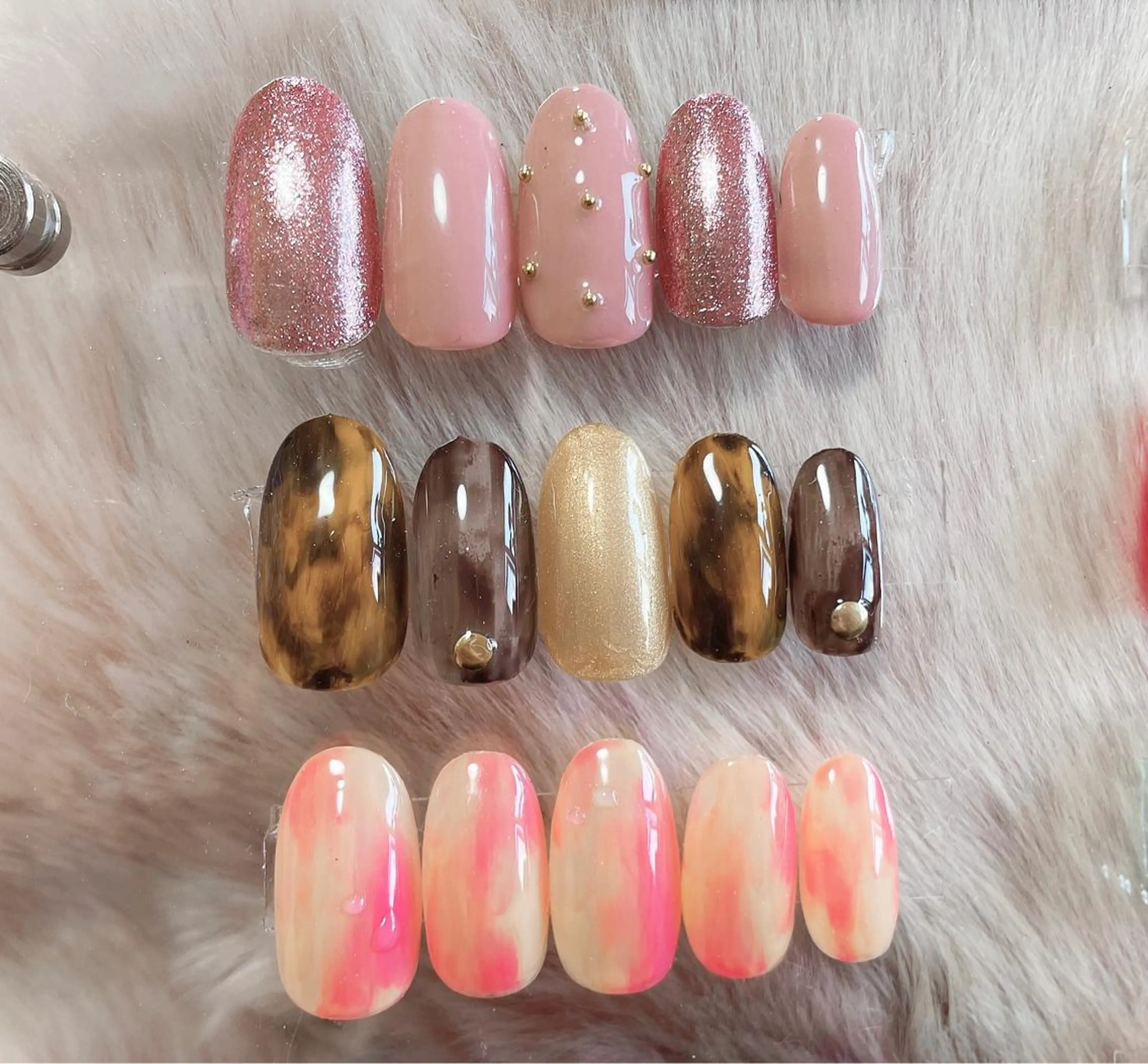 ネイル シンプルネイル オーナーネイリスト MAKIのネイルデザイン