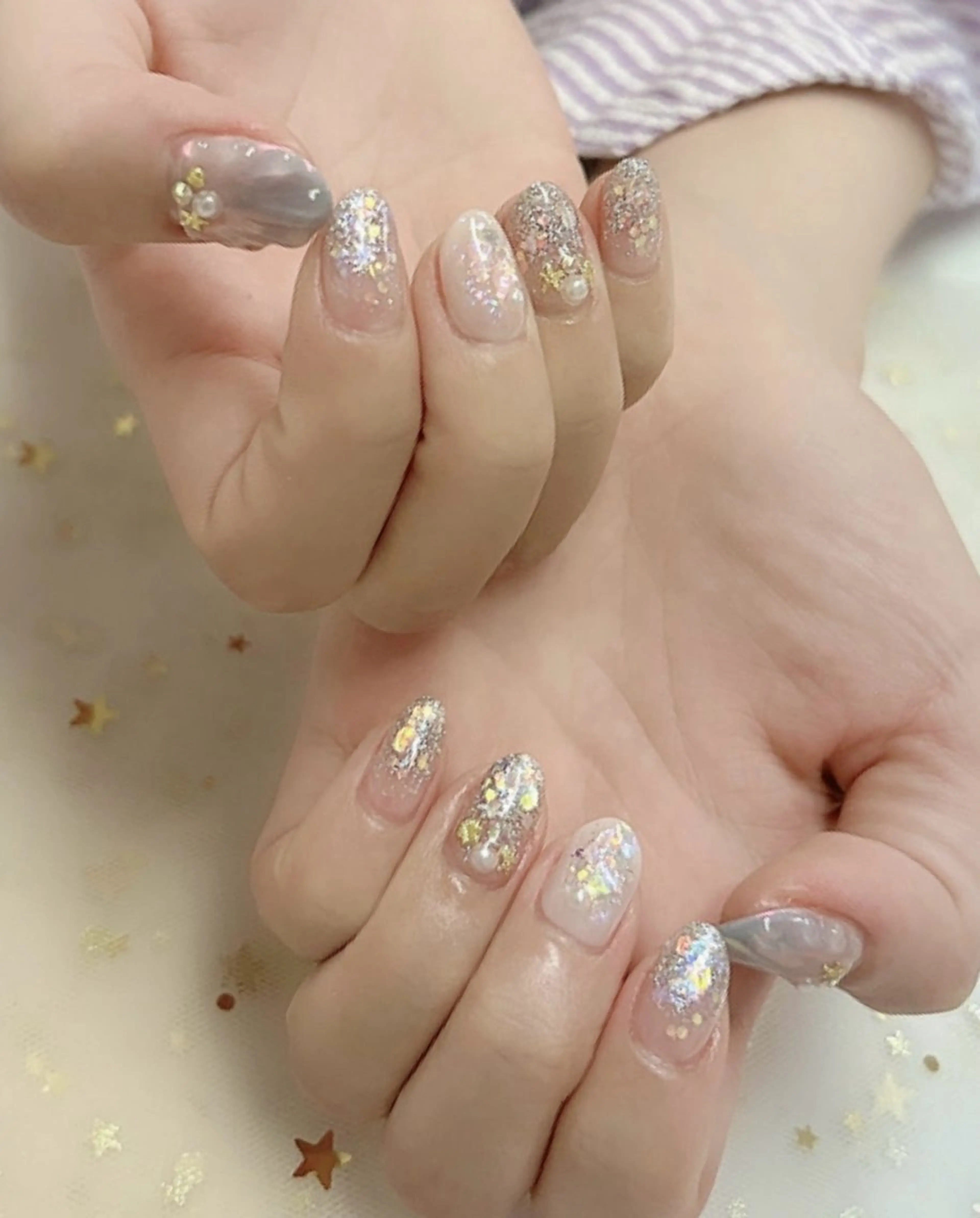 ネイル ハンドネイル 上福岡 らんらんのネイルデザイン