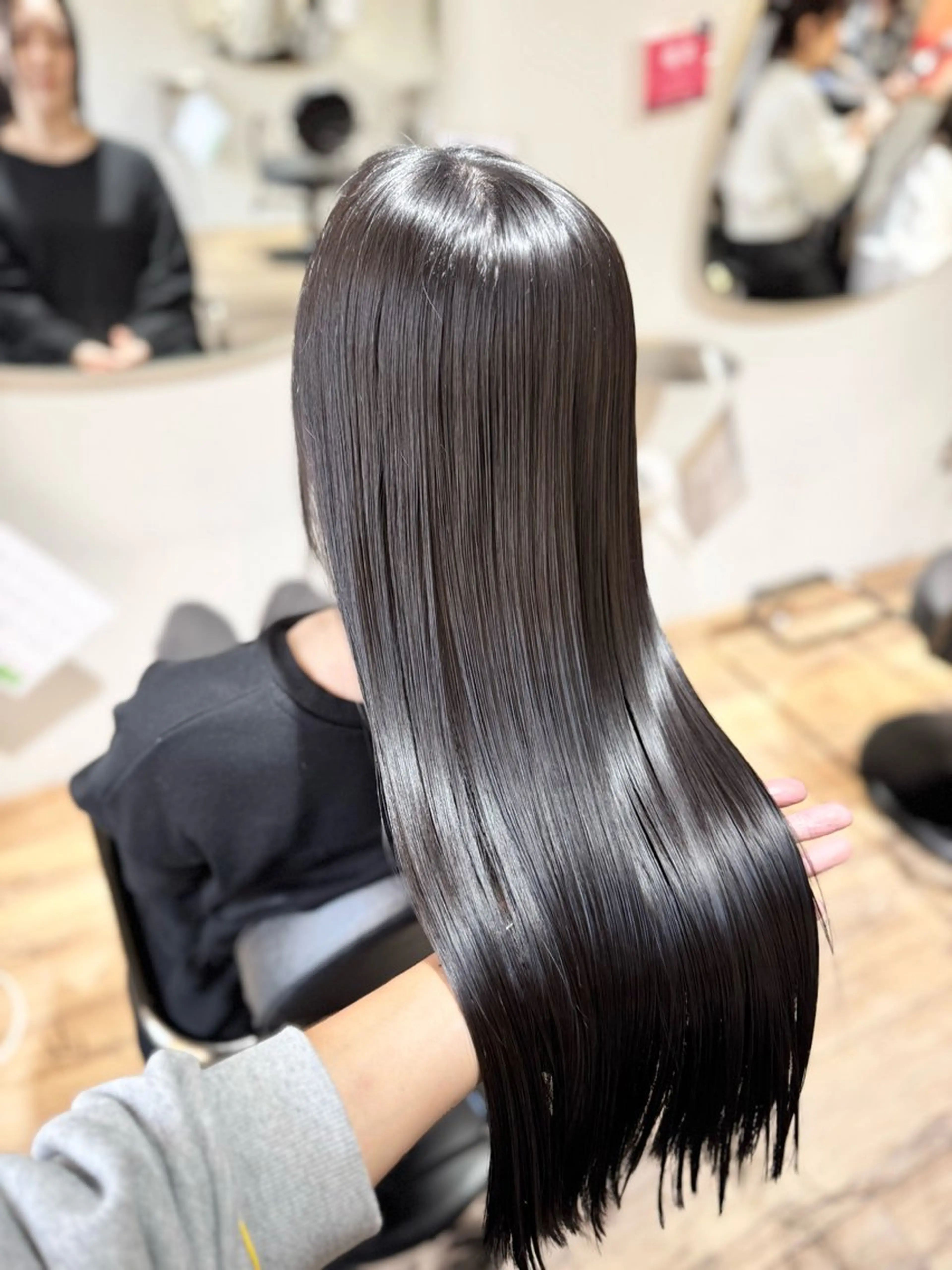 ロング カラー カット ヘアカラー 【天満1艶髪】潤艶/ 髪質改善🌹釣本竜哉のヘアスタイル