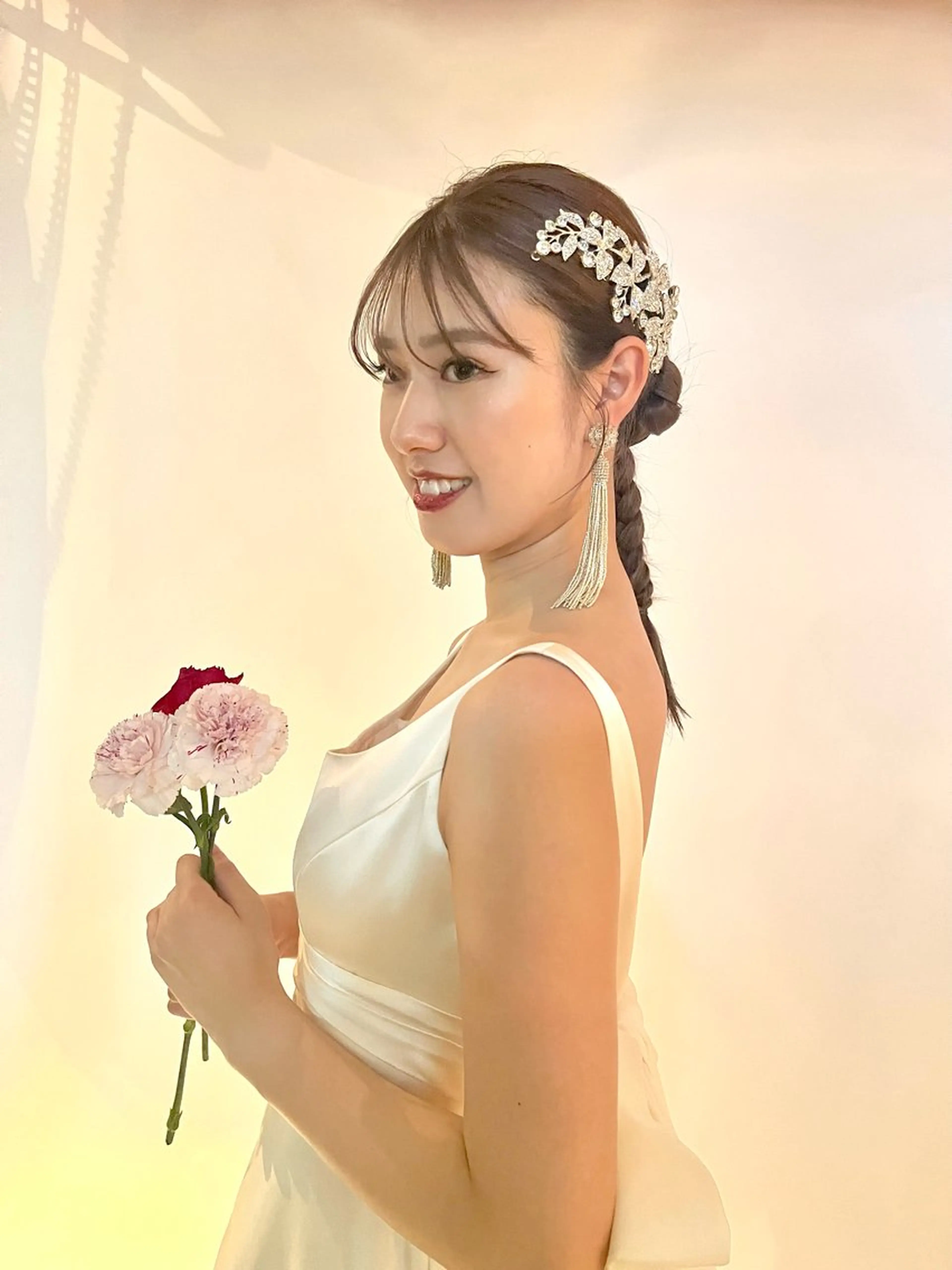 ヘアセット+メイクの写真