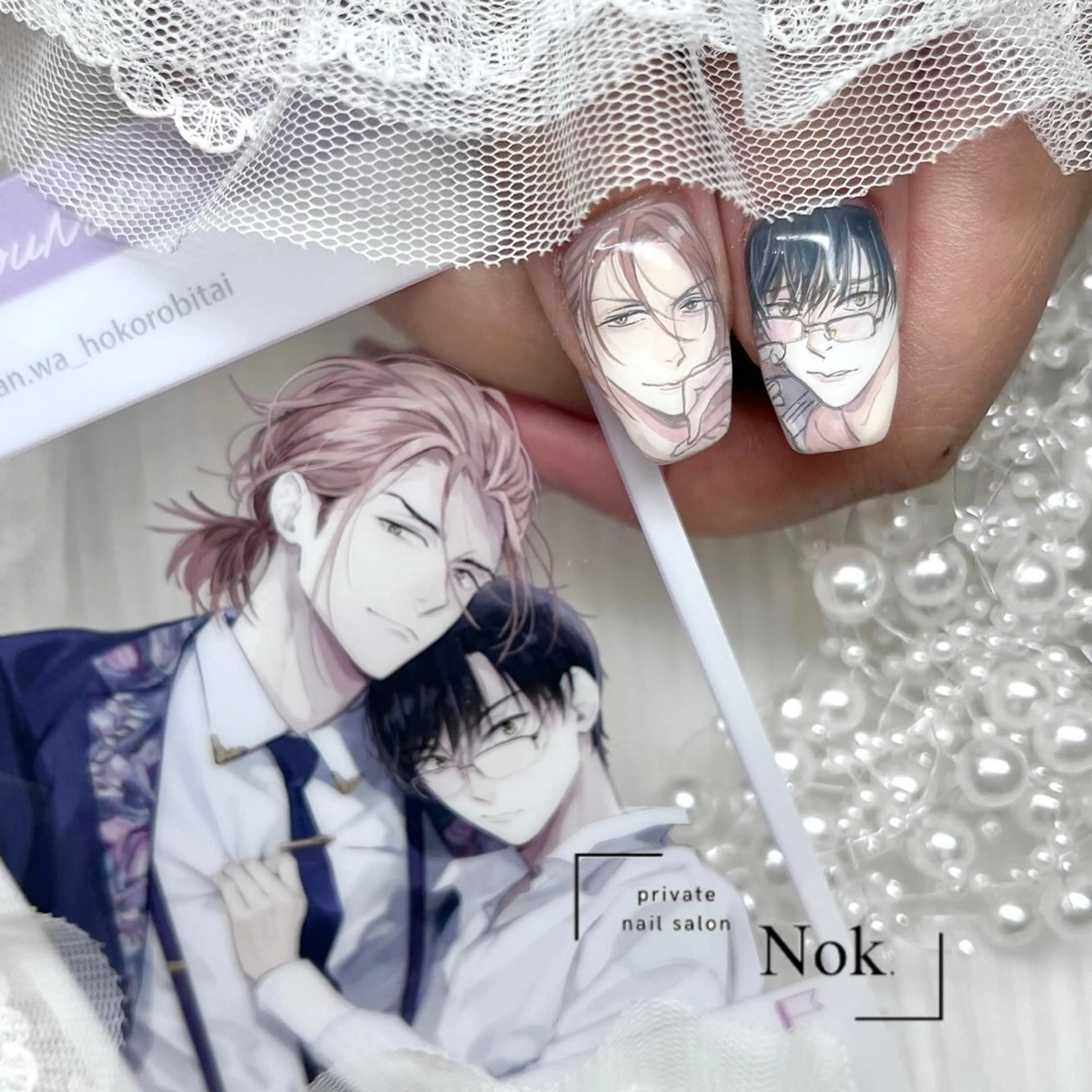 ネイル ハンドネイル 池袋痛ネイル Nok. 渡辺のネイルデザイン