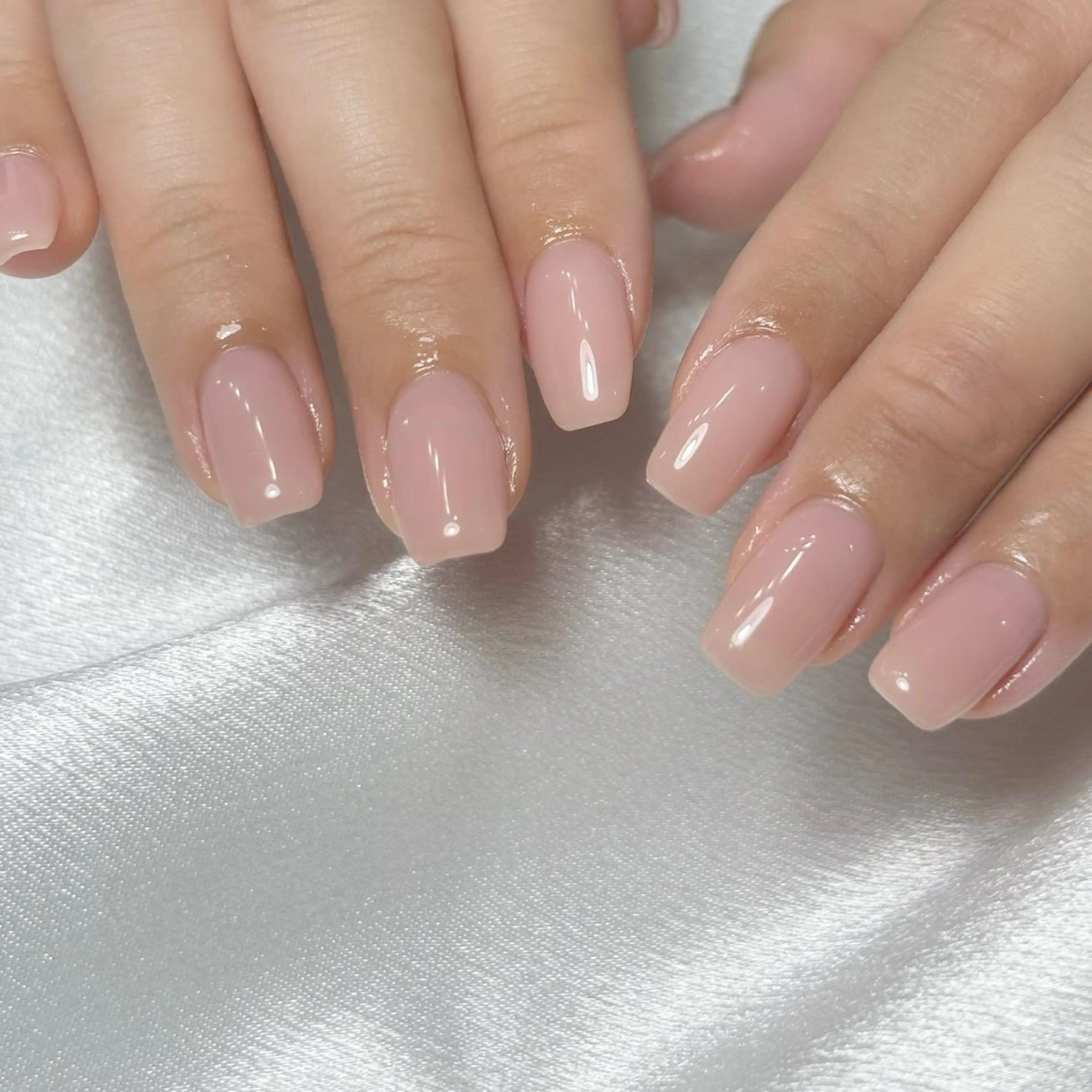 ネイル ワンカラーネイル ハンドネイル nail salon Puellaのネイルデザイン