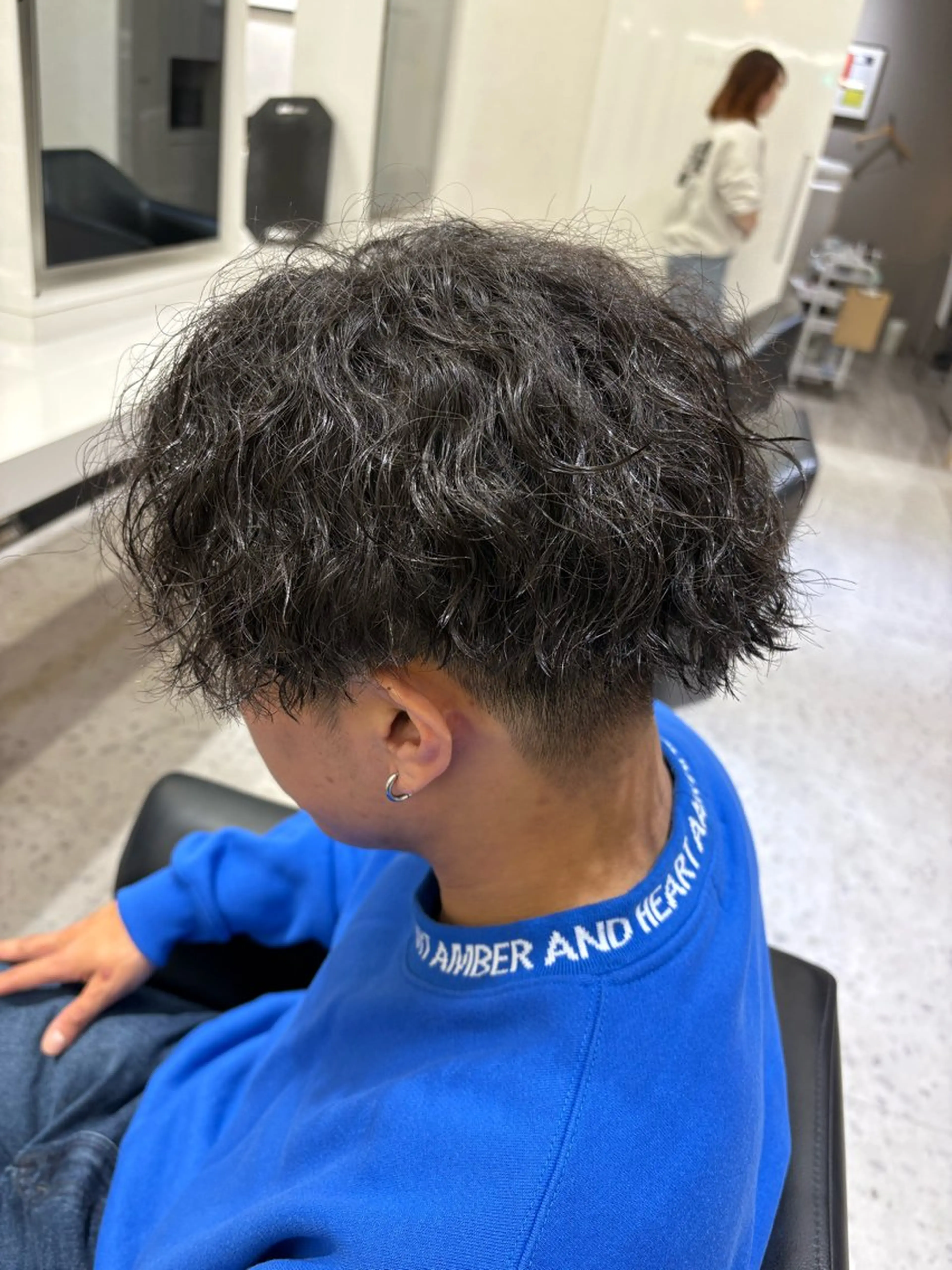 パーマ メンズ カット パーマ ⭐️REN ⭐️のヘアスタイル