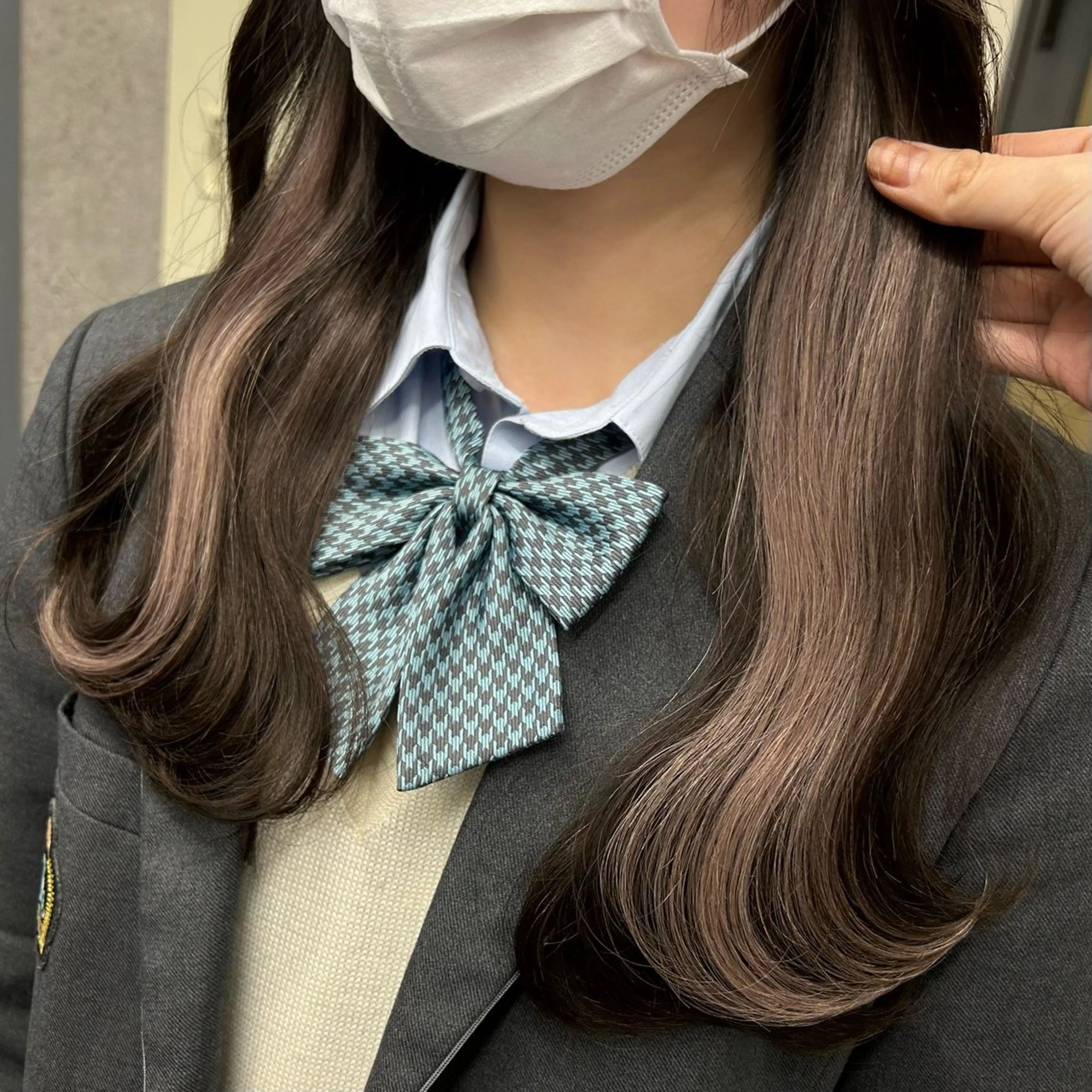 ロング ボブ エクステ ロング エクステ ENA💗NEXT /ハイトーンエクステのヘアスタイル