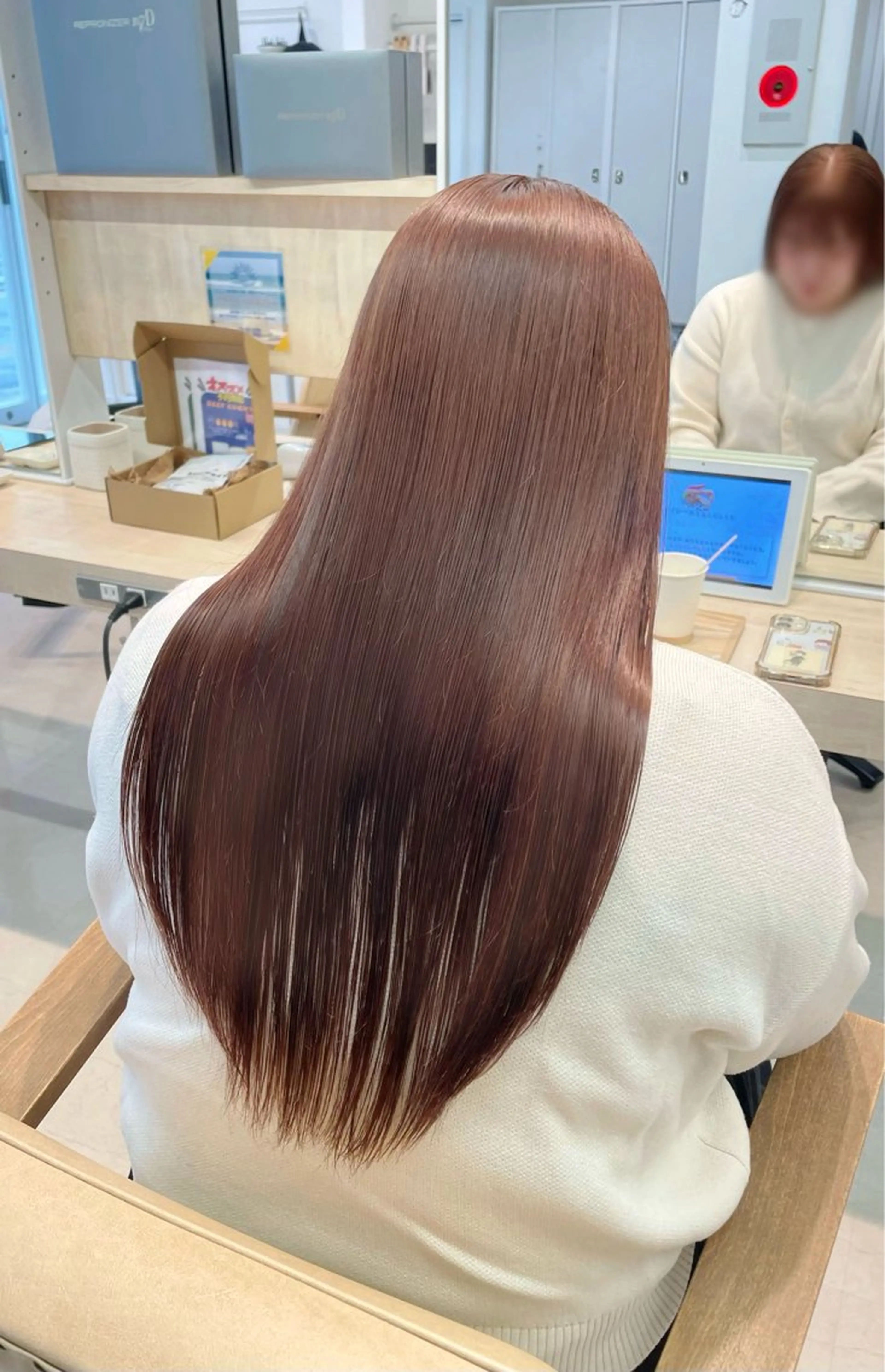 ロング カラー カット ヘアカラー トリートメント かずや🍀/髪質改善 /艶髪カラー/眉毛のヘアスタイル