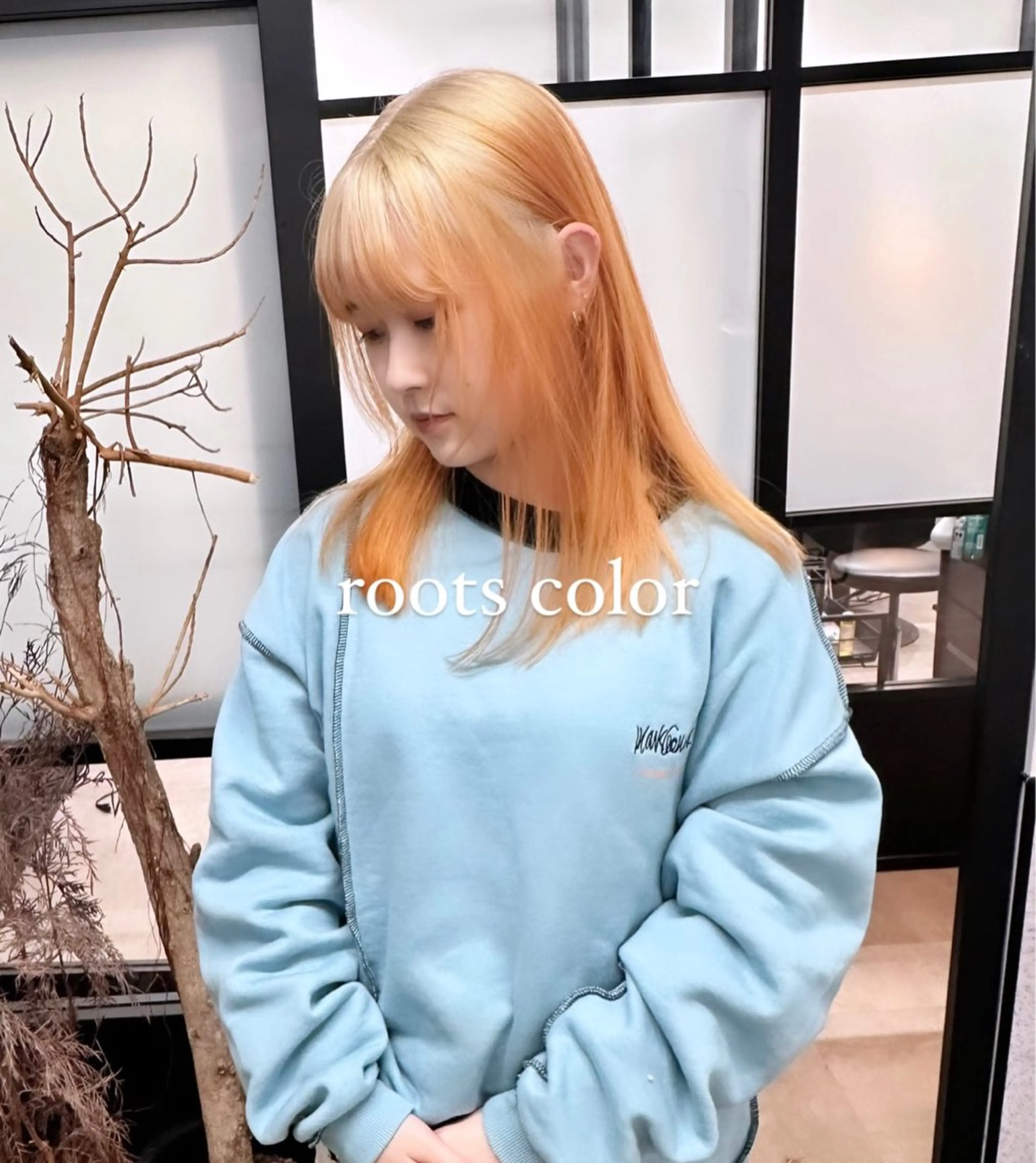 カラー storiiz所属・本田大輝top designerのヘアスタイル