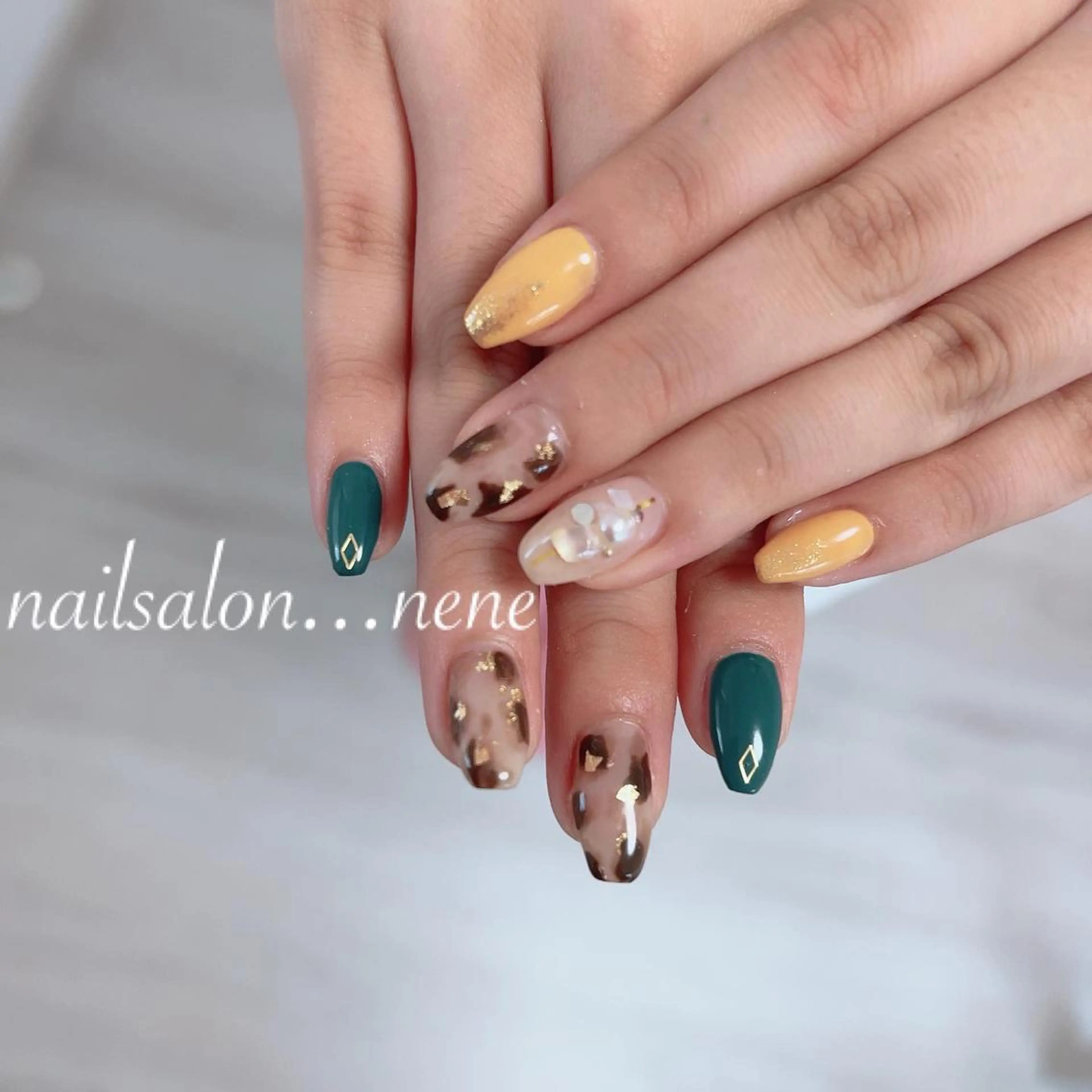 ネイル ニュアンスネイル nailsalon ...neneのネイルデザイン