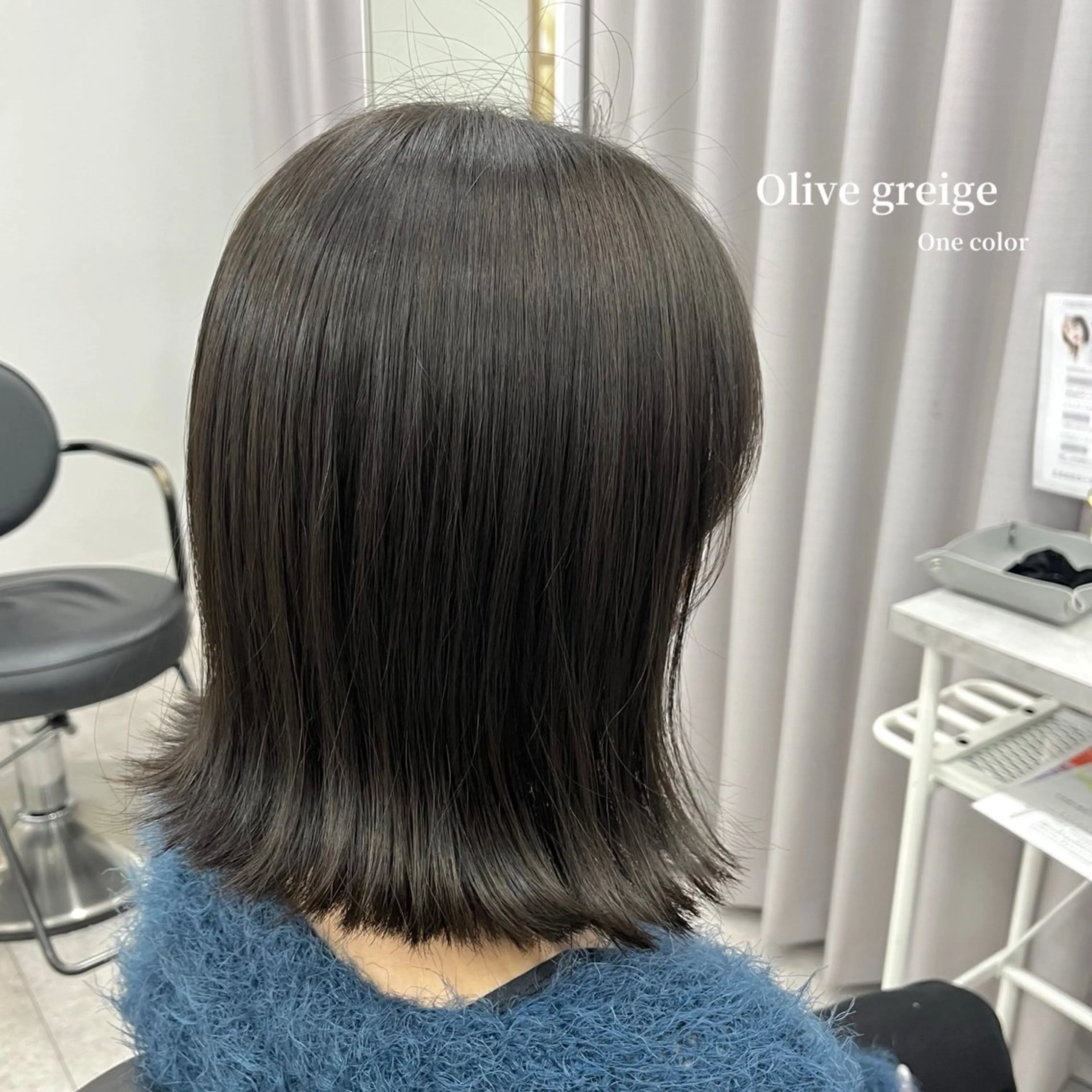 ミディアム カラー 透明感カラー グレージュ 柔らかなカラーを 🫧Himari🌻のヘアスタイル