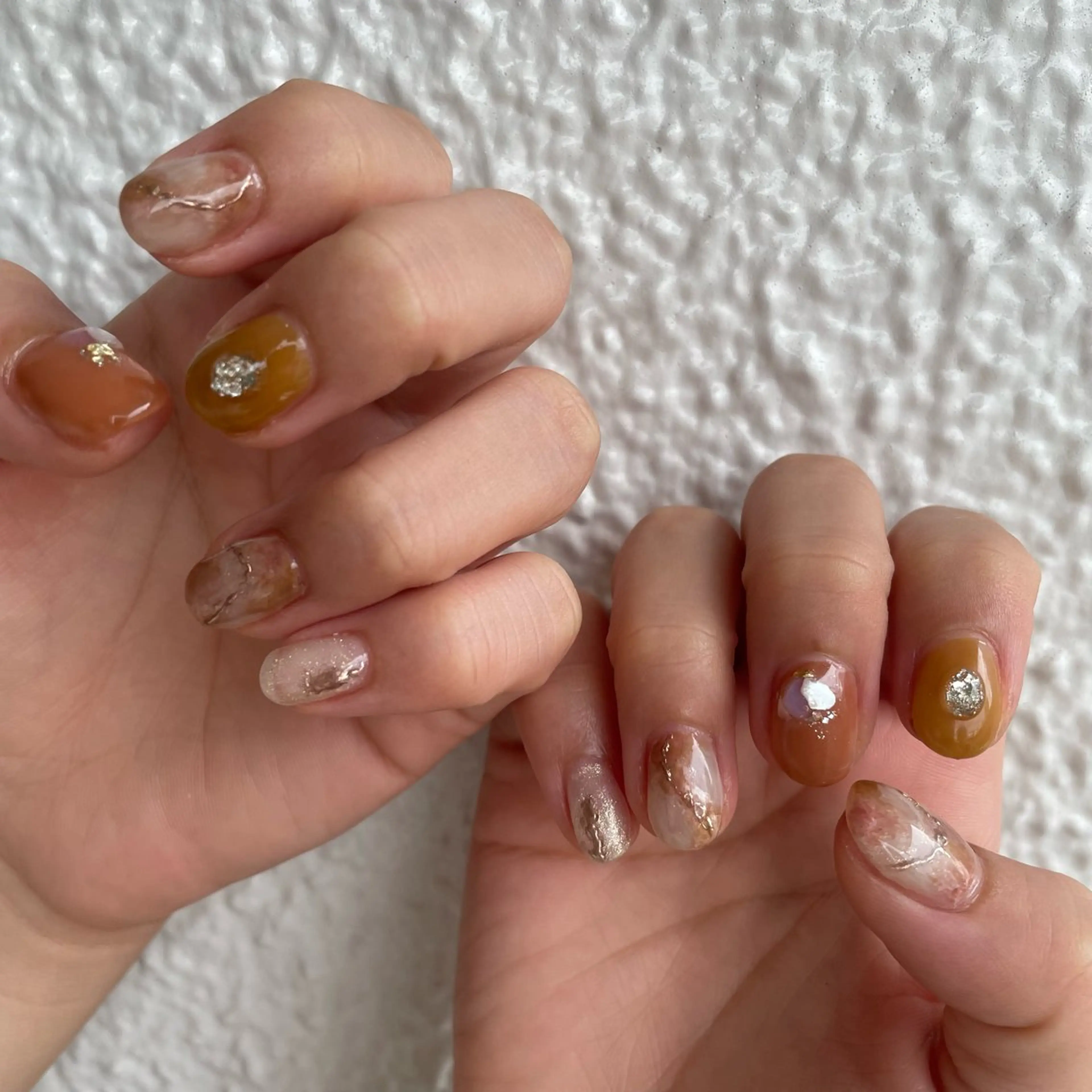 ネイル ハンドネイル カメレオン京橋🌻 草葉由佳のネイルデザイン