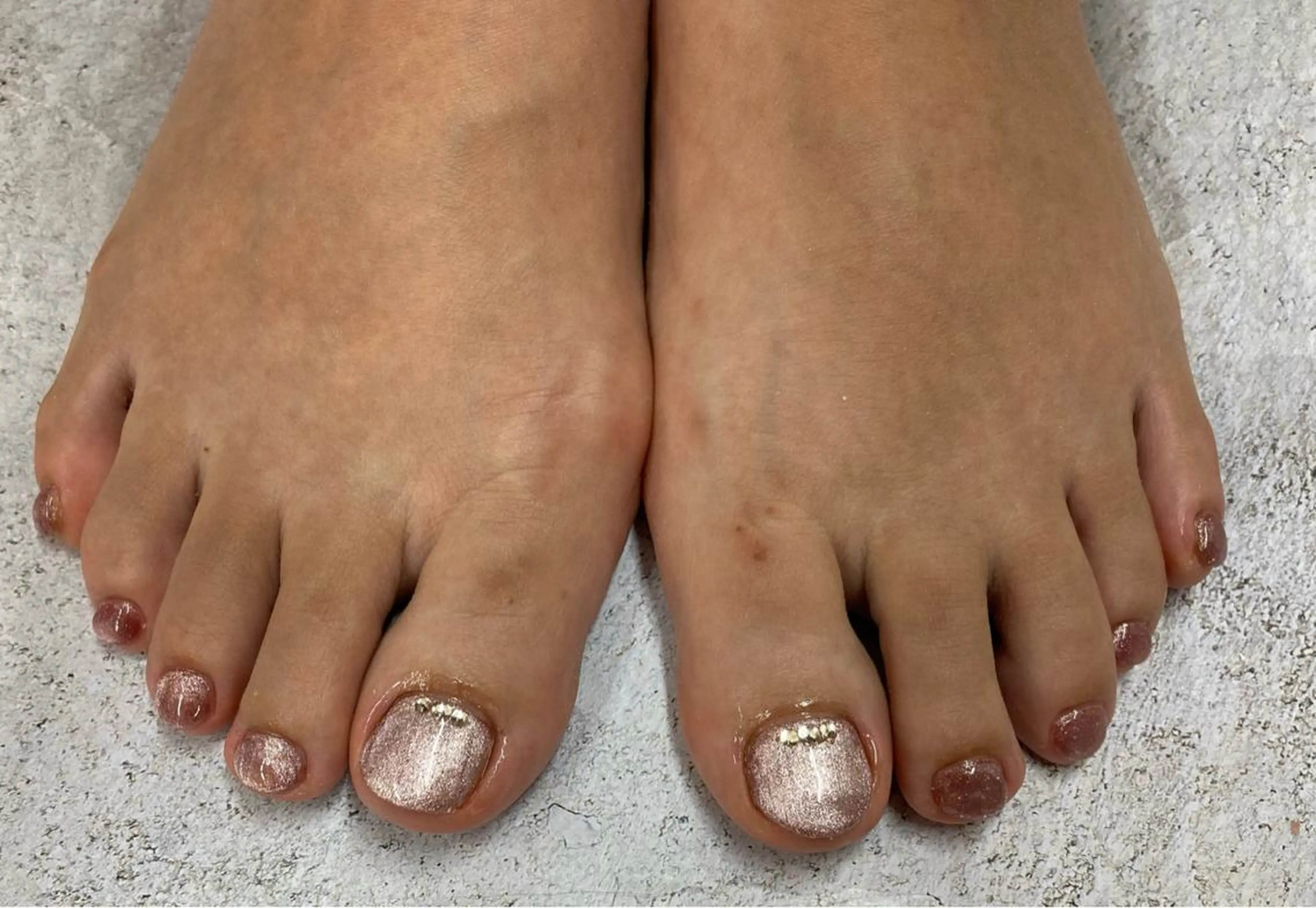 ネイル フットネイル マグネットネイル Maple所属・Maple saronのネイルデザイン