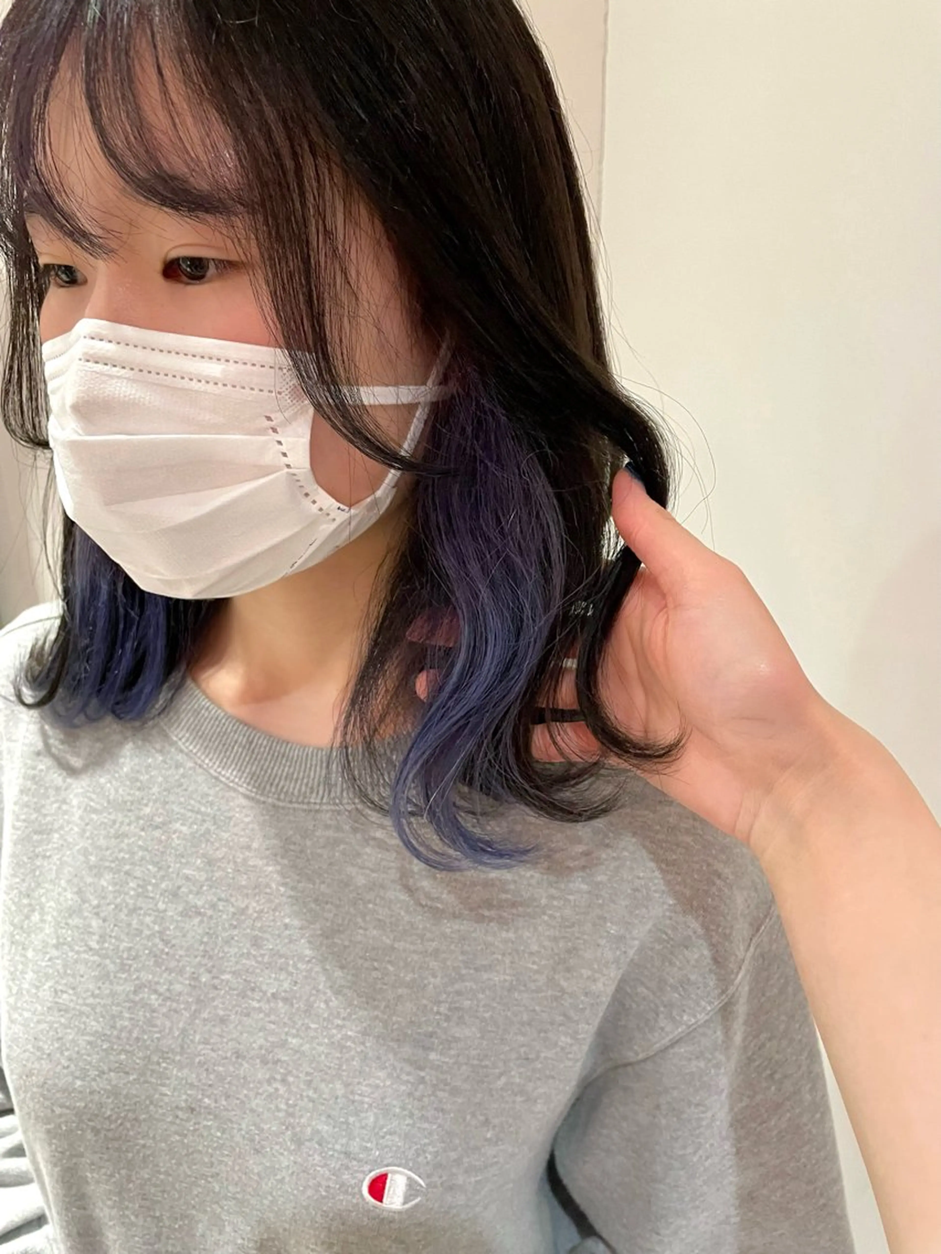 ミディアム カラー Asti  blanche所属・ショート/ブリーチ mizuki🐋のヘアスタイル